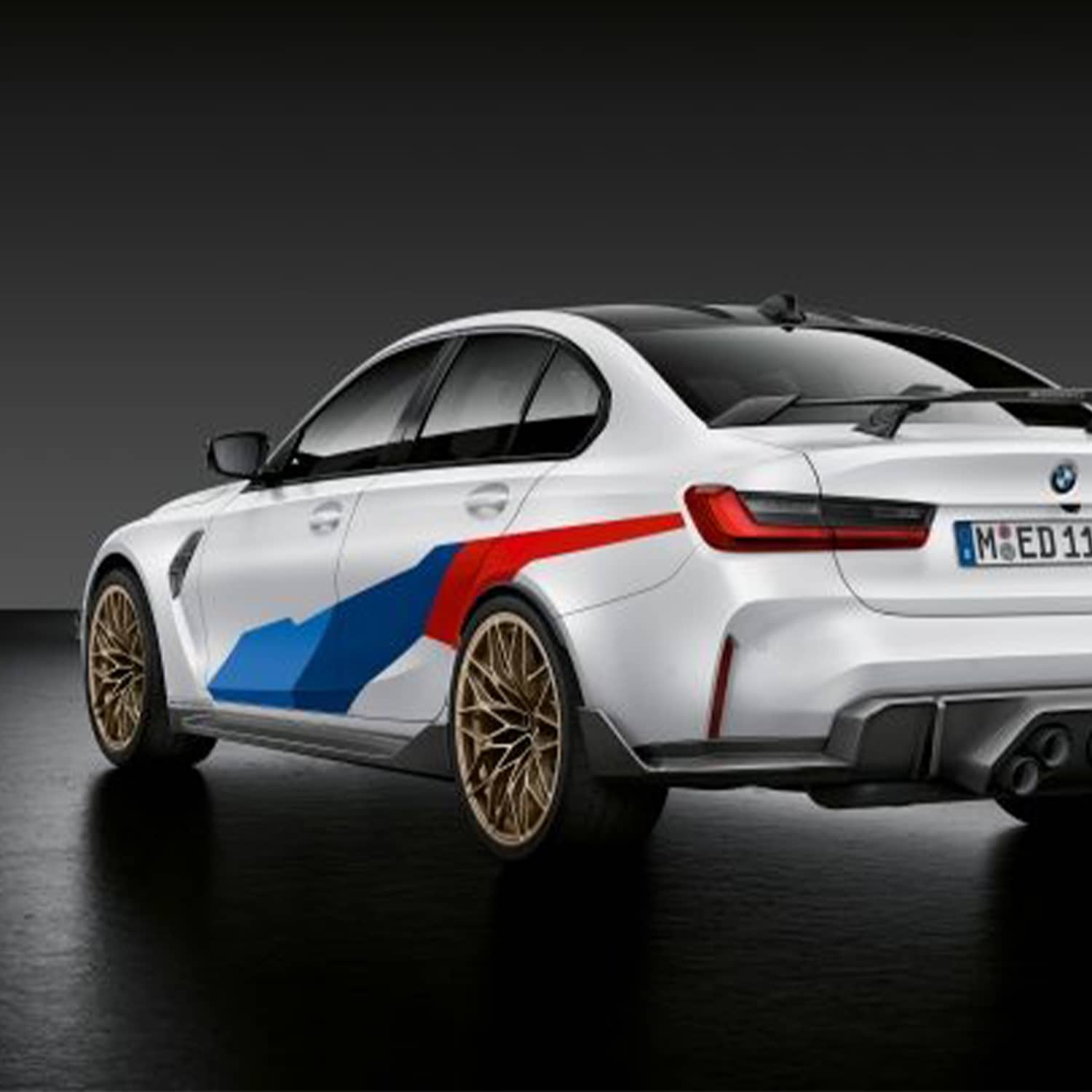 BMW Genuine M Performance M3 Carbon Side Skirts For G80 In Prepreg Carbon Fibre-R44 Performance