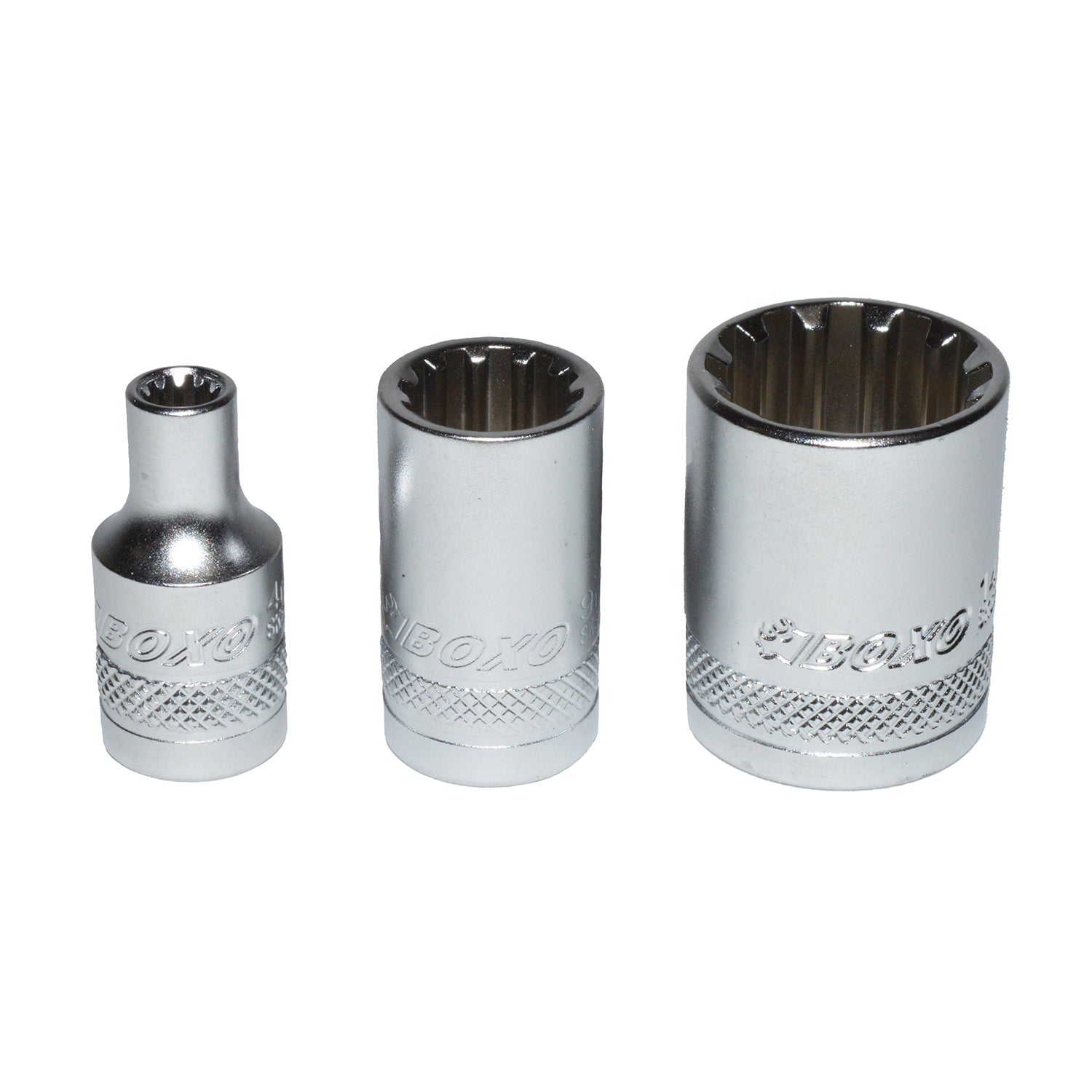 BOXO 1/4" MULTIfix Socket - Sizes 4mm to 14mm