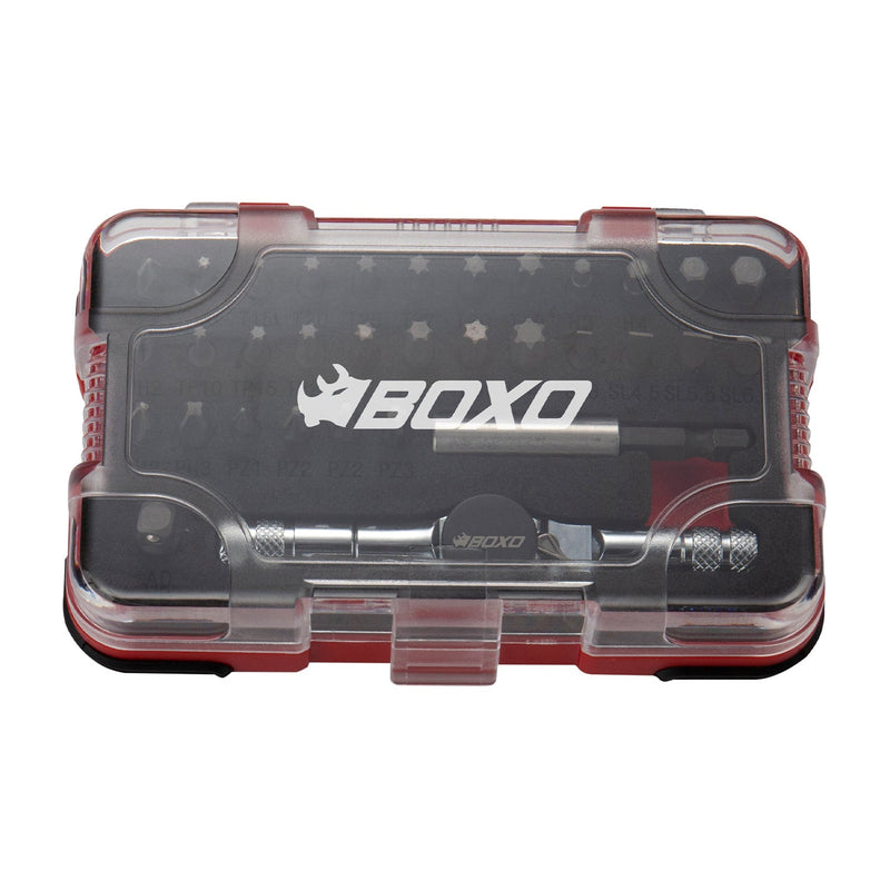 BOXO 33Pc 1/4" Socket Set & Accessories