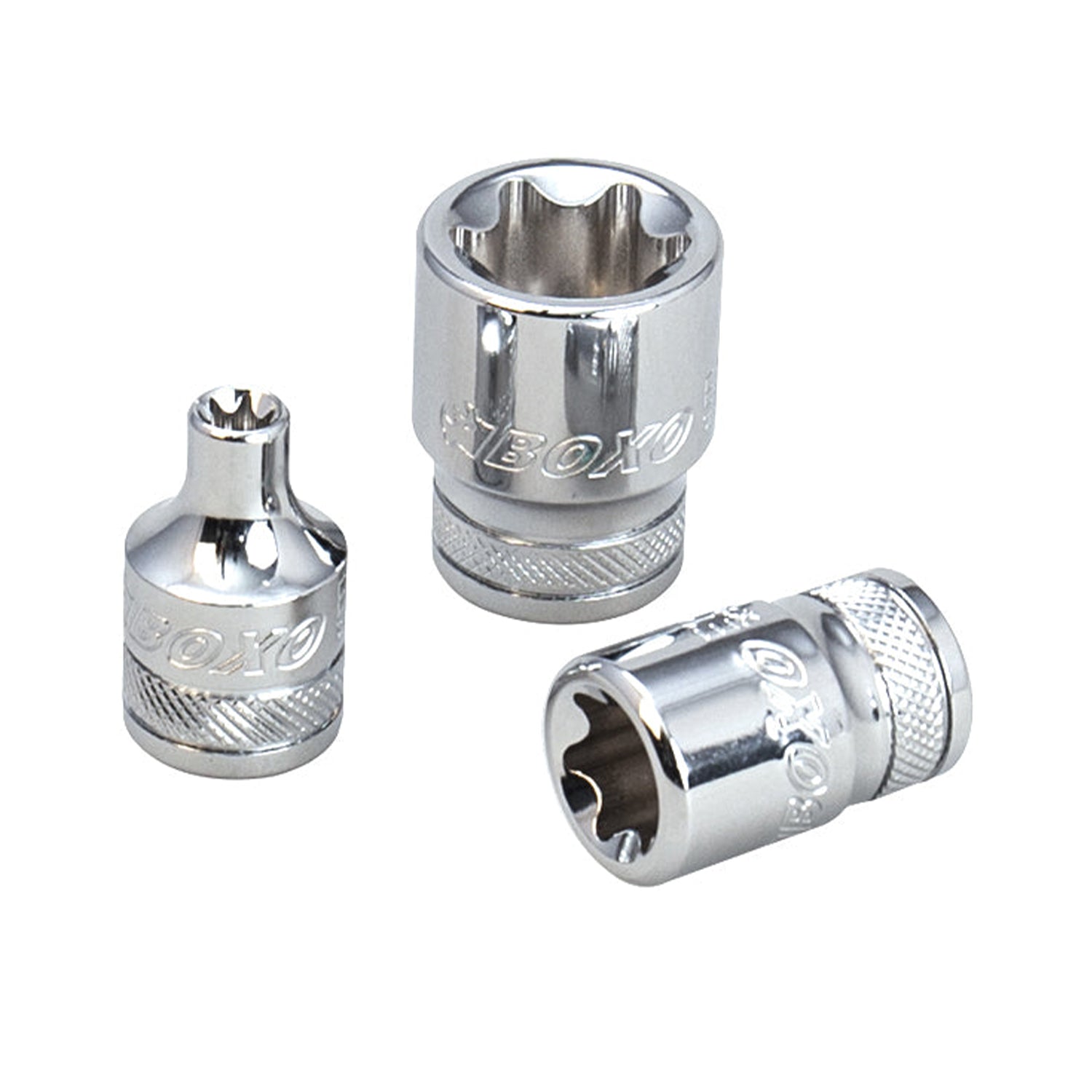 BOXO 3/8" E-Torx Socket - Sizes E4 to E20