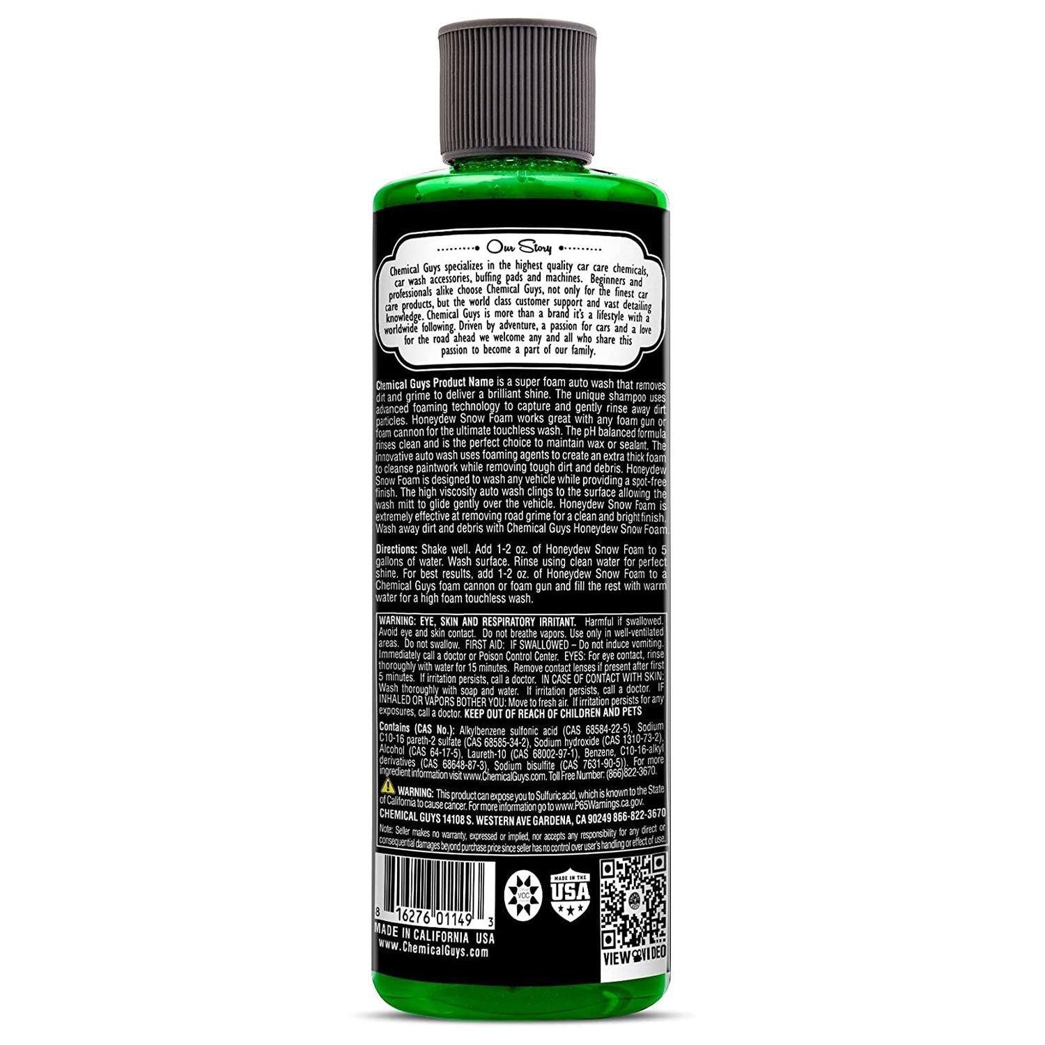 Chemical Guys Honeydew Snow Foam 450ml