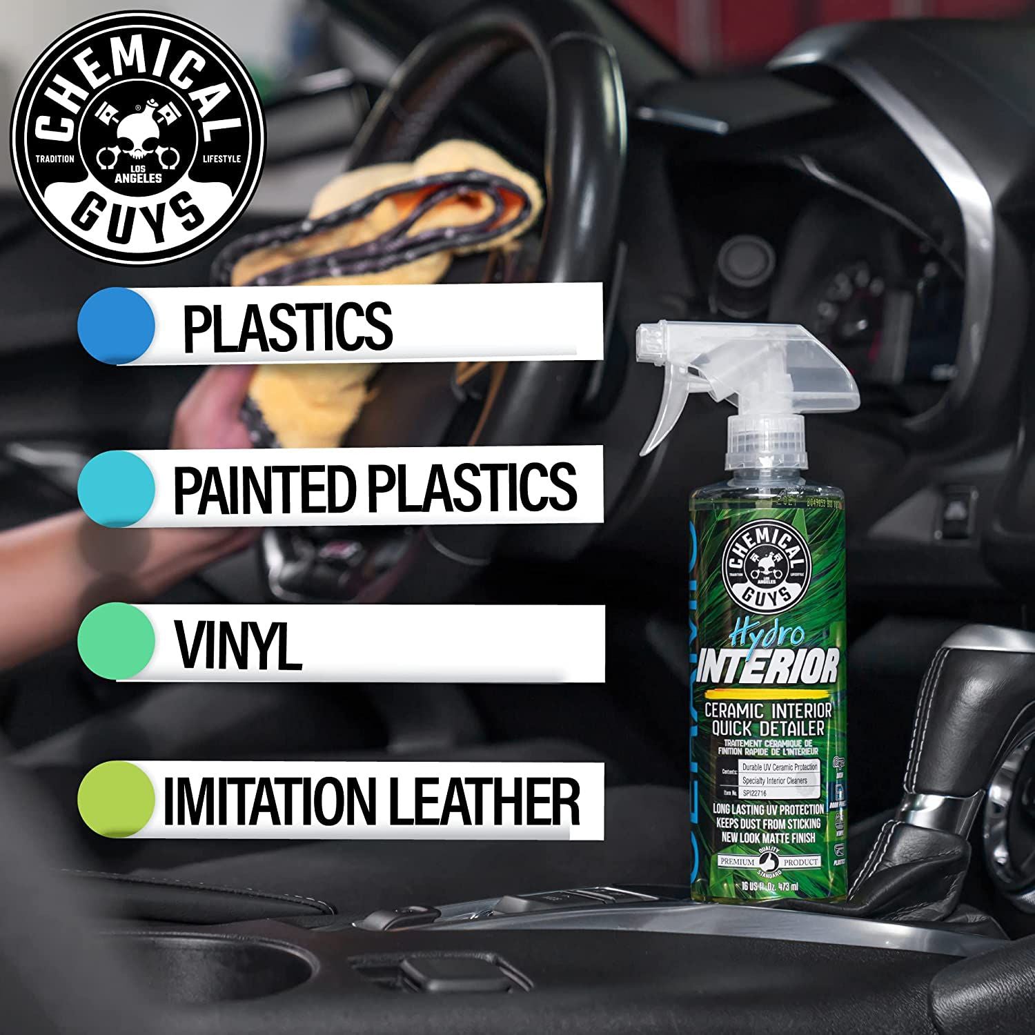 Chemical Guys Hydro Interior Ceramic Quick Detailer 450ml