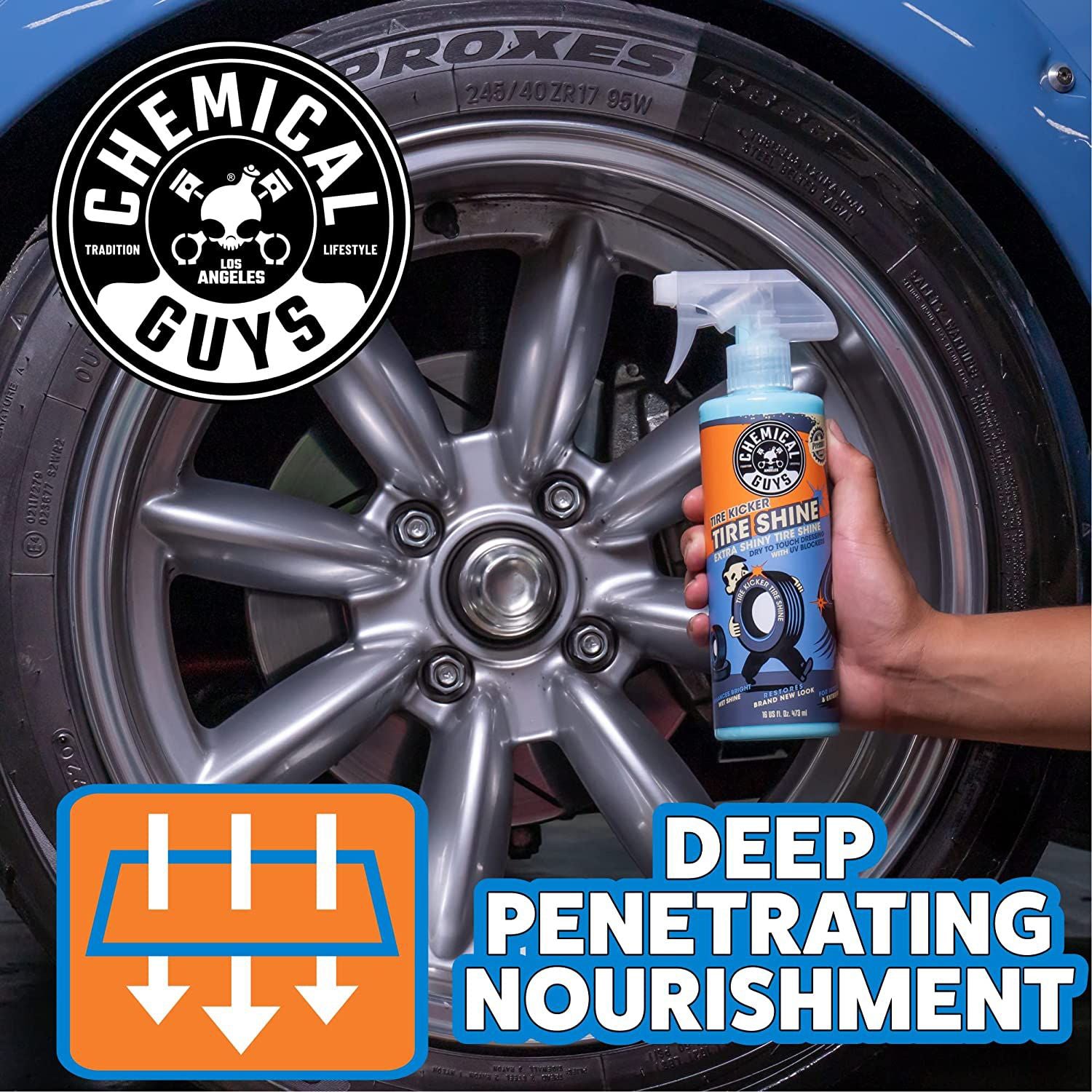 Chemical Guys Tyre Kicker Extra Glossy Tyre Shine 450ml