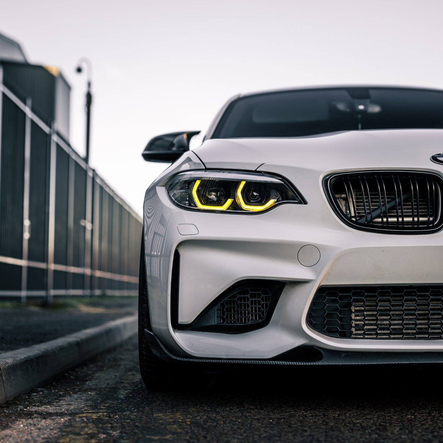 R44 BMW M2/2 Series CSL Yellow Daytime Running Lights LED Module Set (F87/F22/F23)