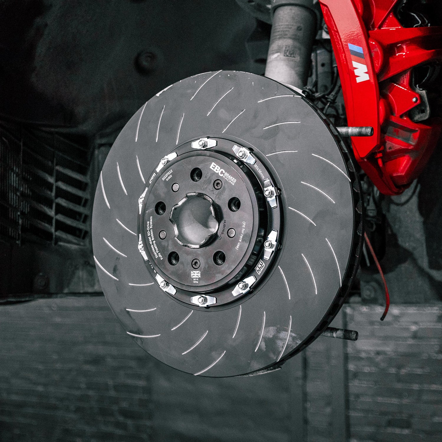 EBC BMW M3/M4 Racing 2 Piece Floating Brake Discs SG2F022 (G80/G81/G82/G83) - R44 Performance