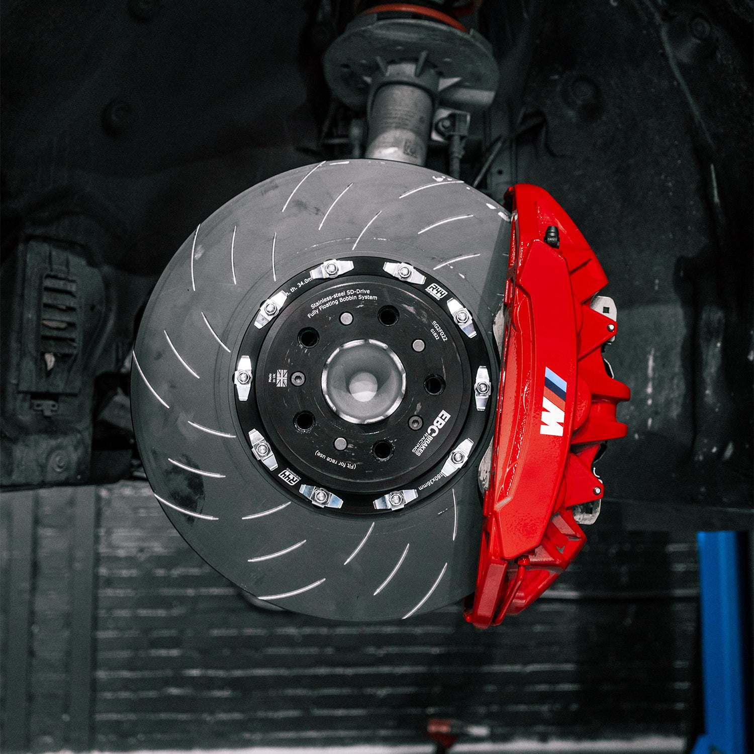 EBC BMW M3/M4 Racing 2 Piece Floating Brake Discs SG2F022 (G80/G81/G82/G83) - R44 Performance