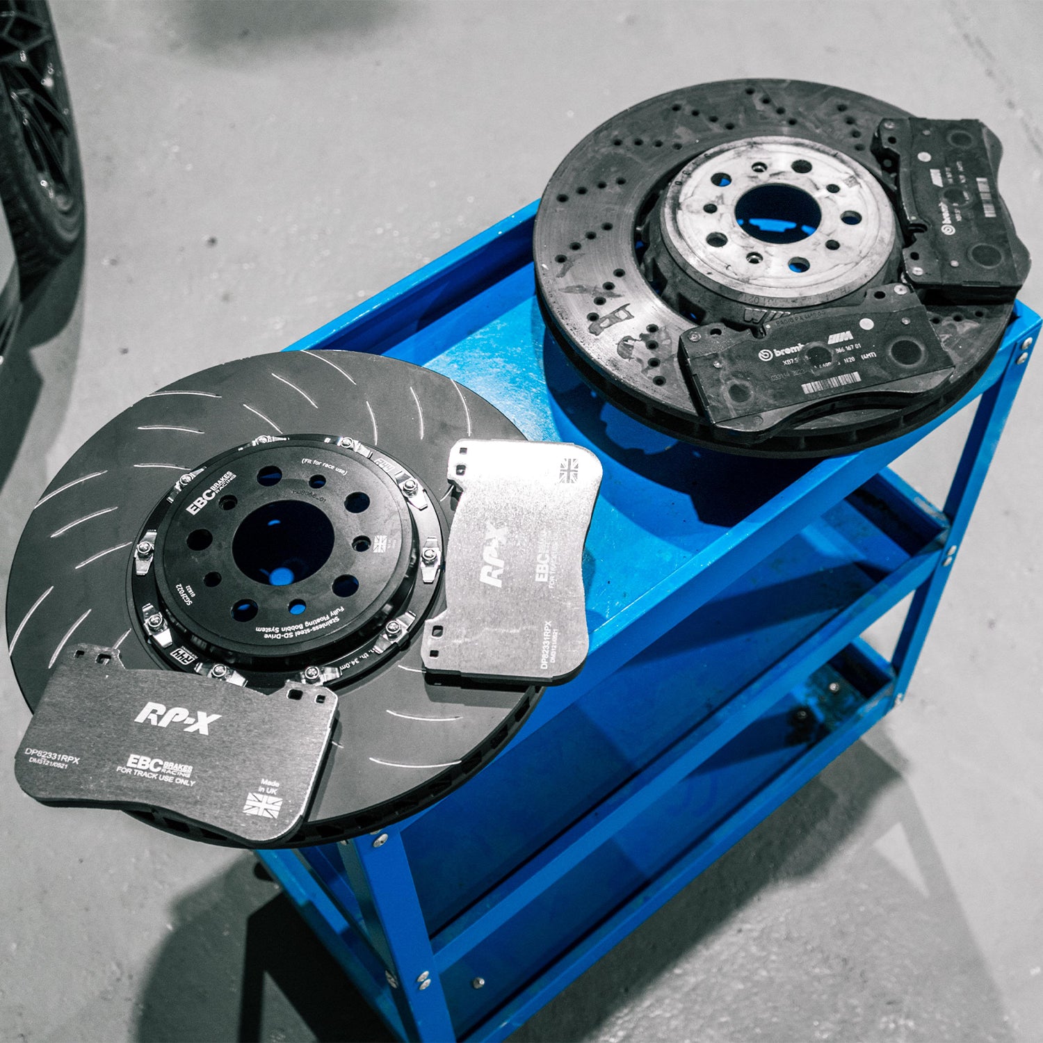 EBC BMW M3/M4 Racing 2 Piece Floating Brake Discs SG2F022 (G80/G81/G82/G83) - R44 Performance