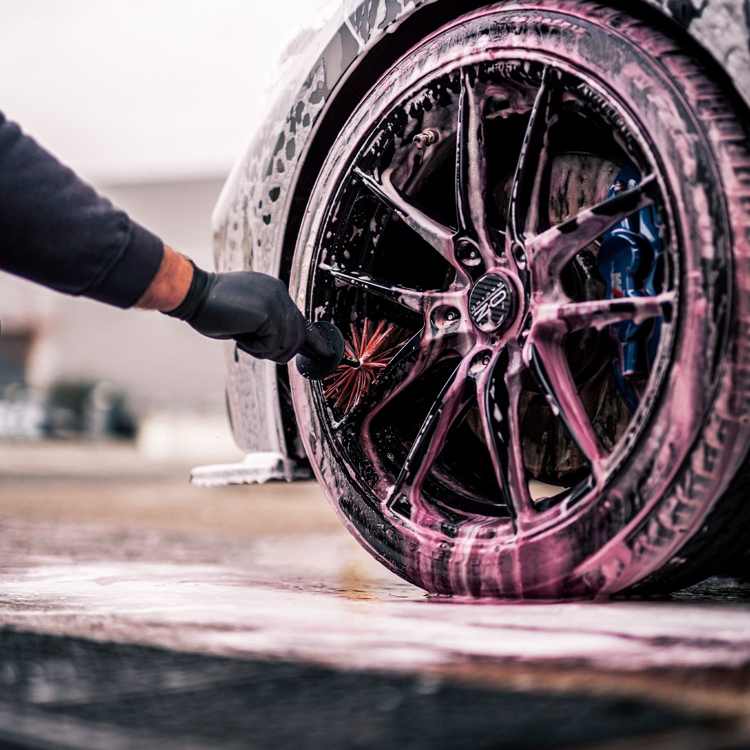 EZ Car Care Detail Brush (Big) Wheel Brush