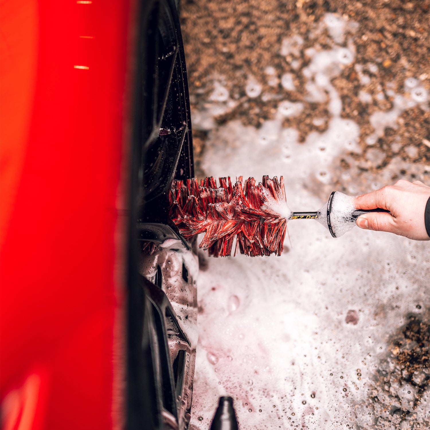 EZ Car Care Detail Brush (Big) Wheel Brush