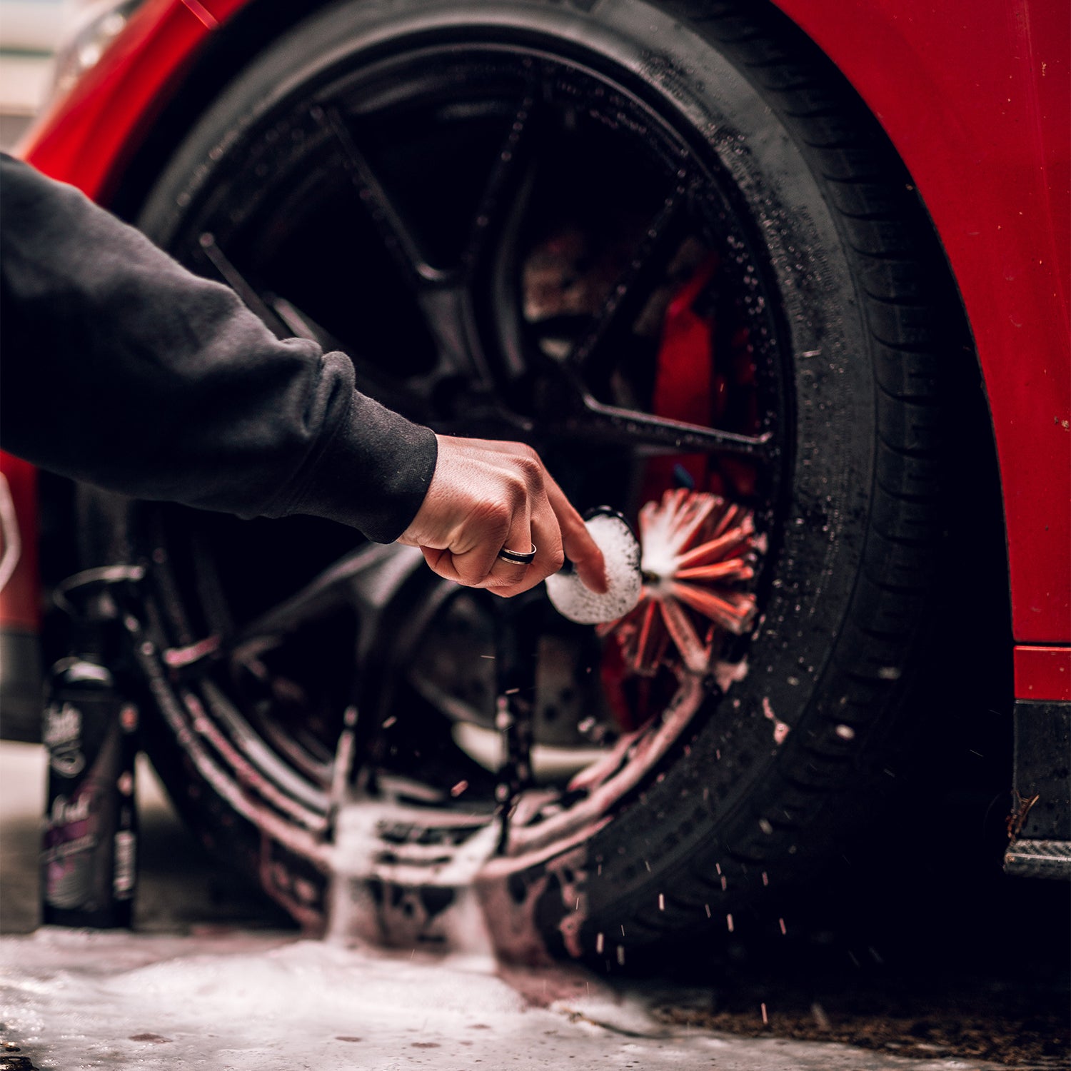 EZ Car Care Detail Brush (Big) Wheel Brush