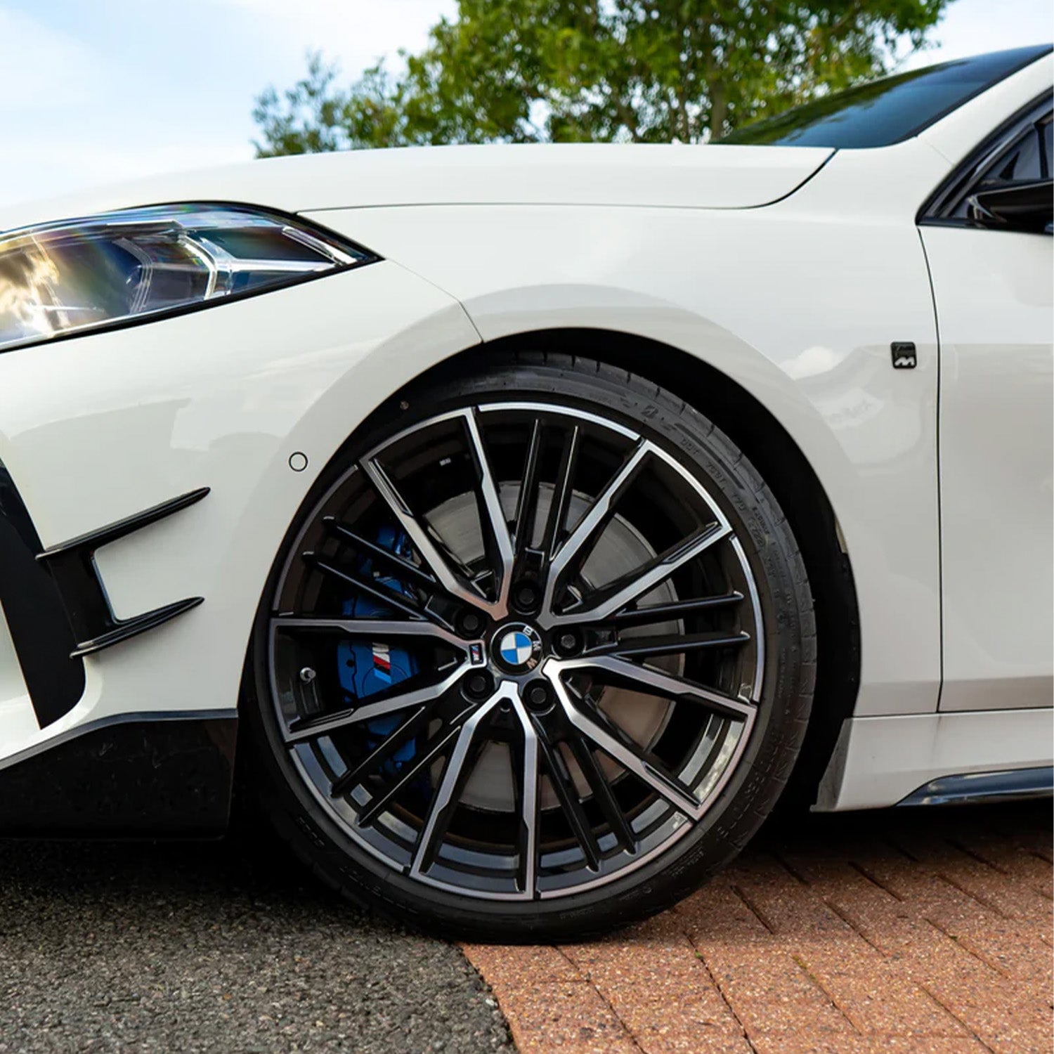 Eibach BMW F40 M135i xDrive Motech Stance+ Front Lowering Springs