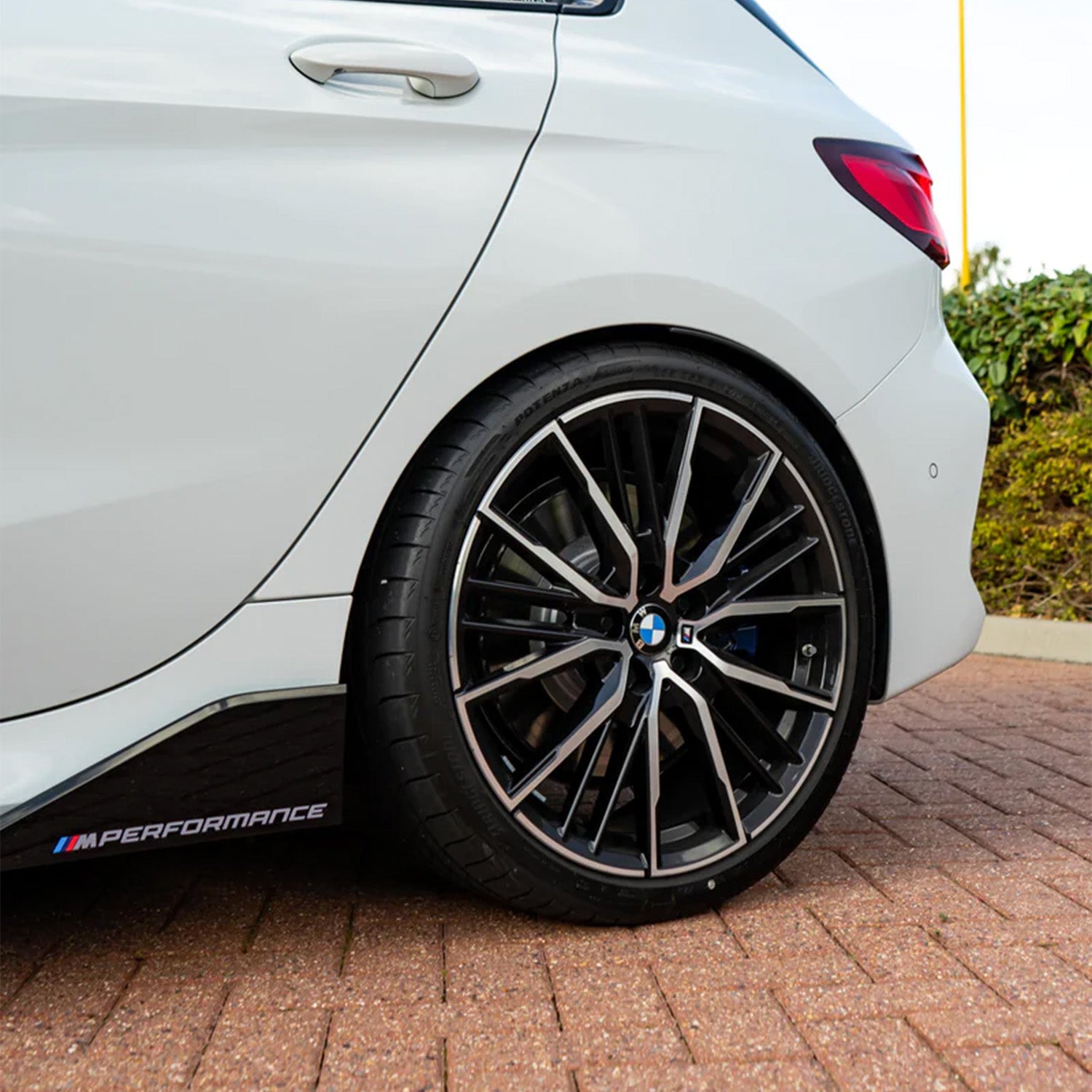 Eibach BMW F40 M135i xDrive Motech Stance+ Rear Lowering Springs