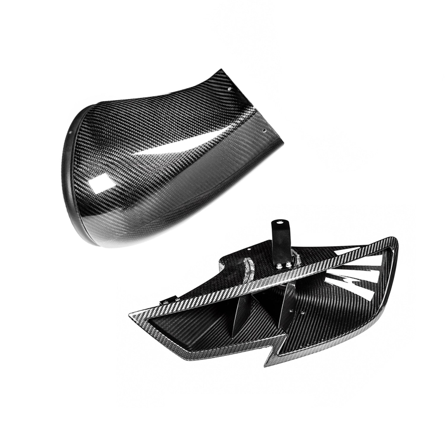 Eventuri Audi RS3 Headlamp Race Intake Duct In Carbon Fibre (8V Facelift)-R44 Performance