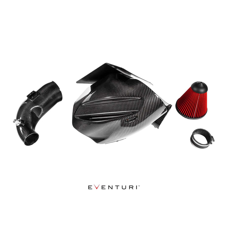 Eventuri Toyota Supra Intake System In Black Carbon Fibre (A90)-R44 Performance