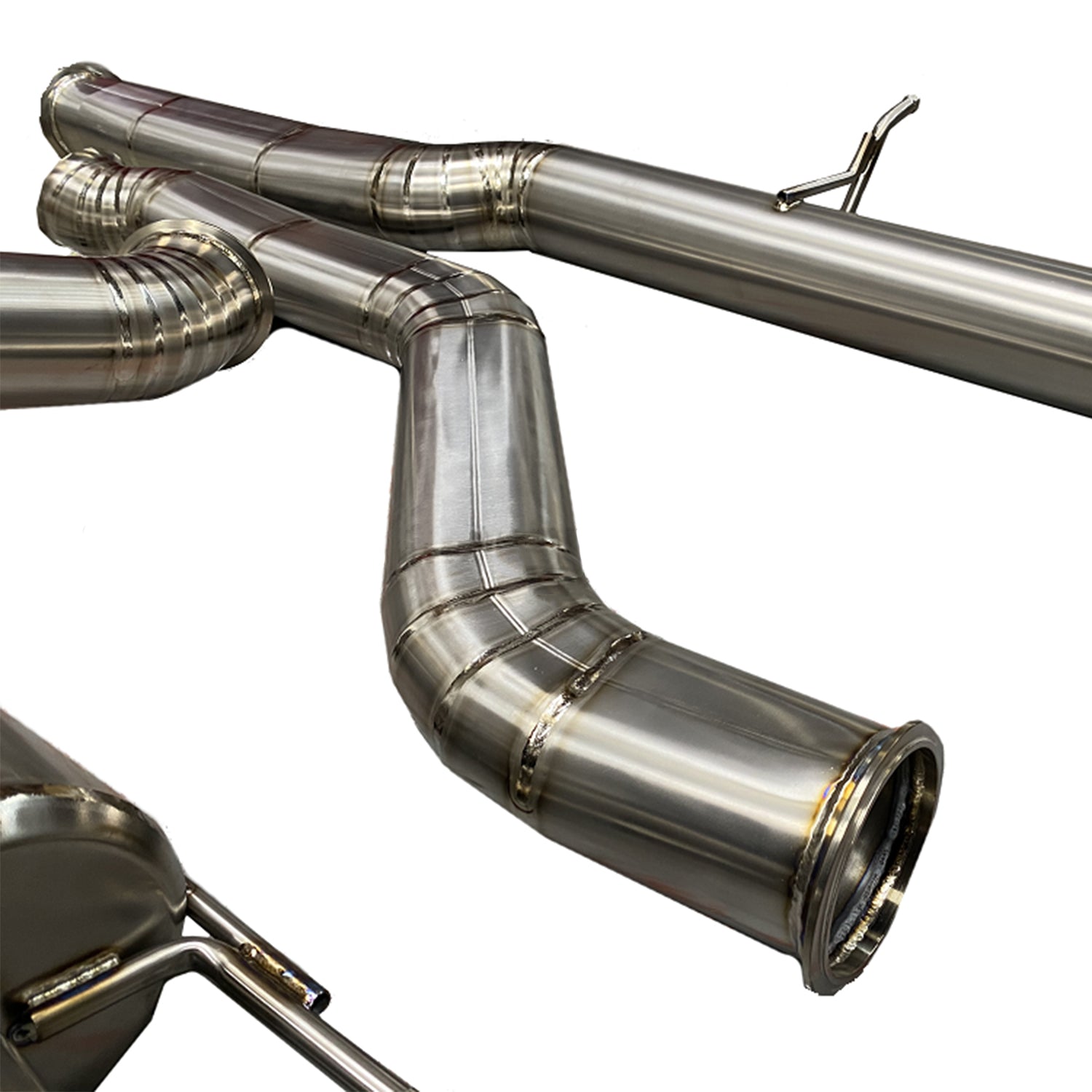 Garage Whifbitz Toyota Supra 3.5" Titanium Cat Back Exhaust System (A90)