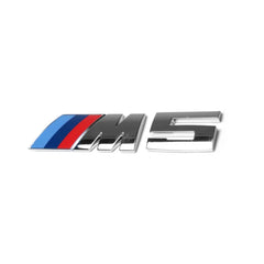 Genuine BMW M5 Replacement Badge In Silver (F10)