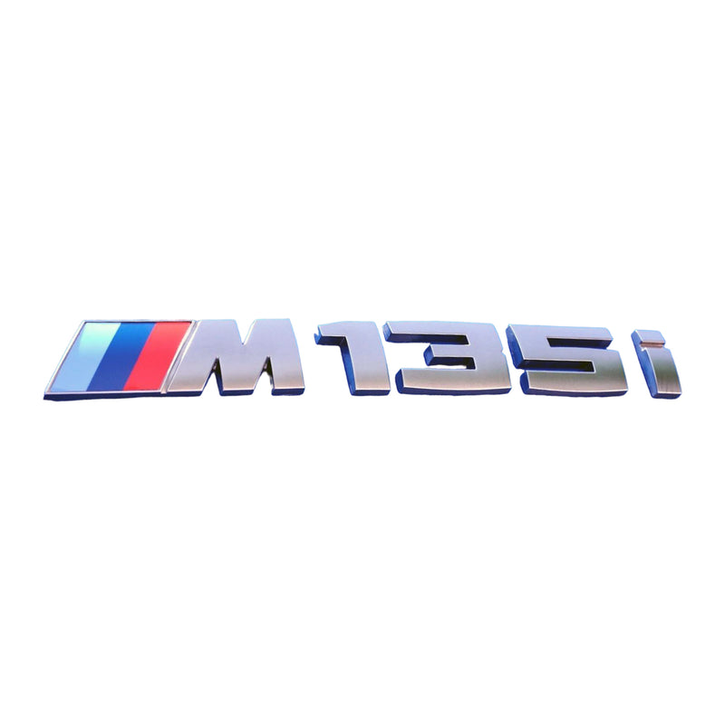 Genuine BMW F40 M135i Replacement Badge In Silver 51148077256