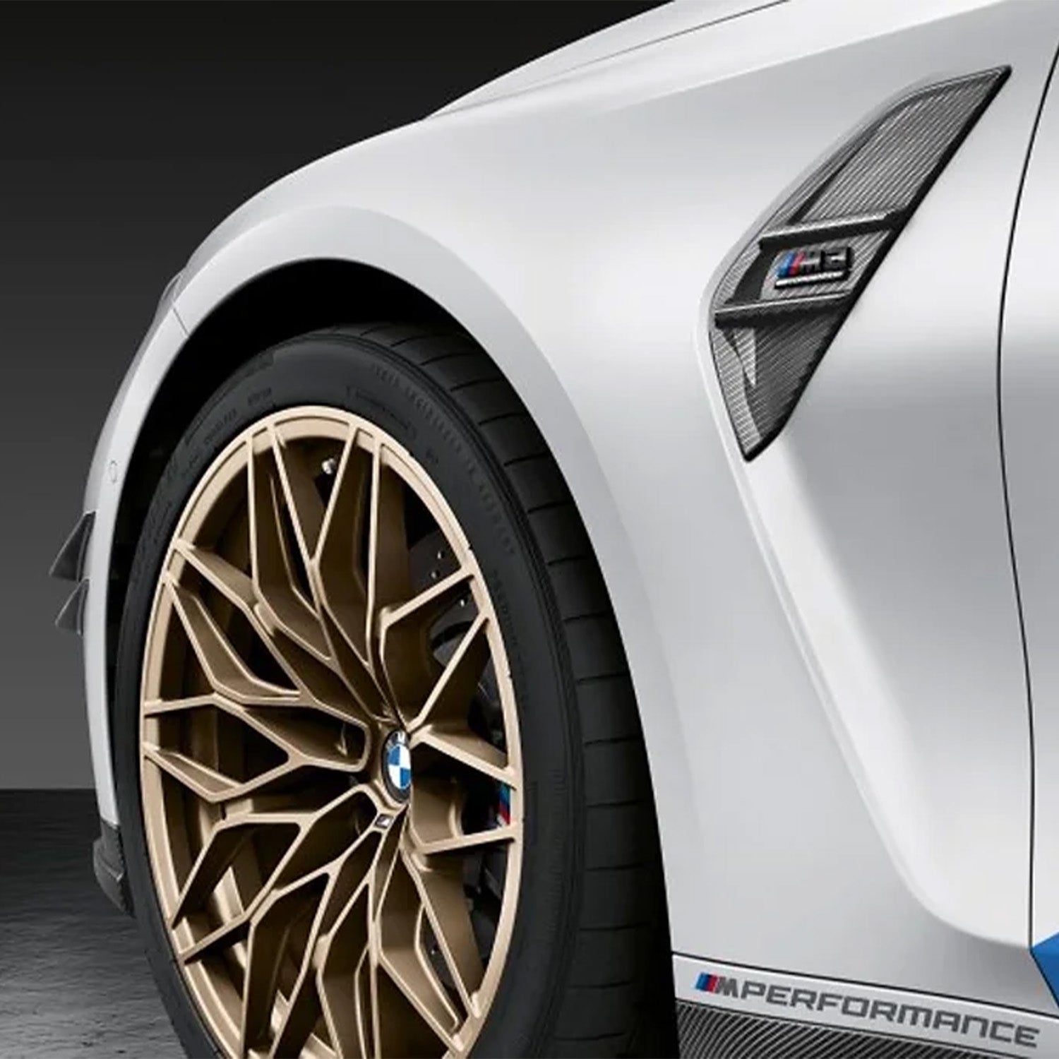 Genuine BMW M Performance 20+21" 1000M Alloy Wheels In Gold Bronze With Tyres