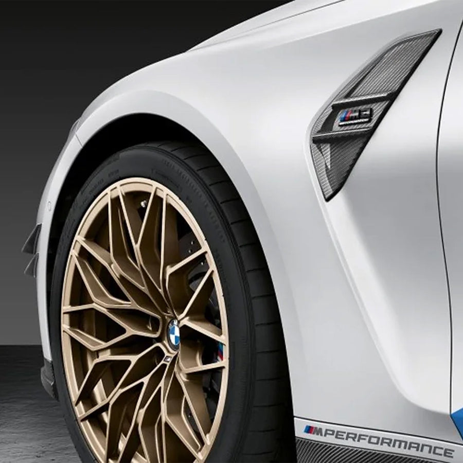 Genuine BMW M Performance 20+21" 1000M Alloy Wheels In Gold Bronze With Tyres