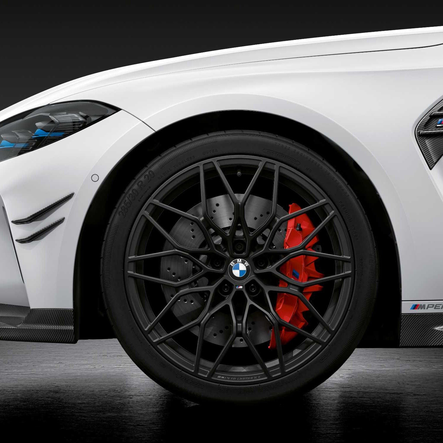 Genuine BMW M Performance 20+21" 1000M Alloy Wheels Matte Black With Tyres