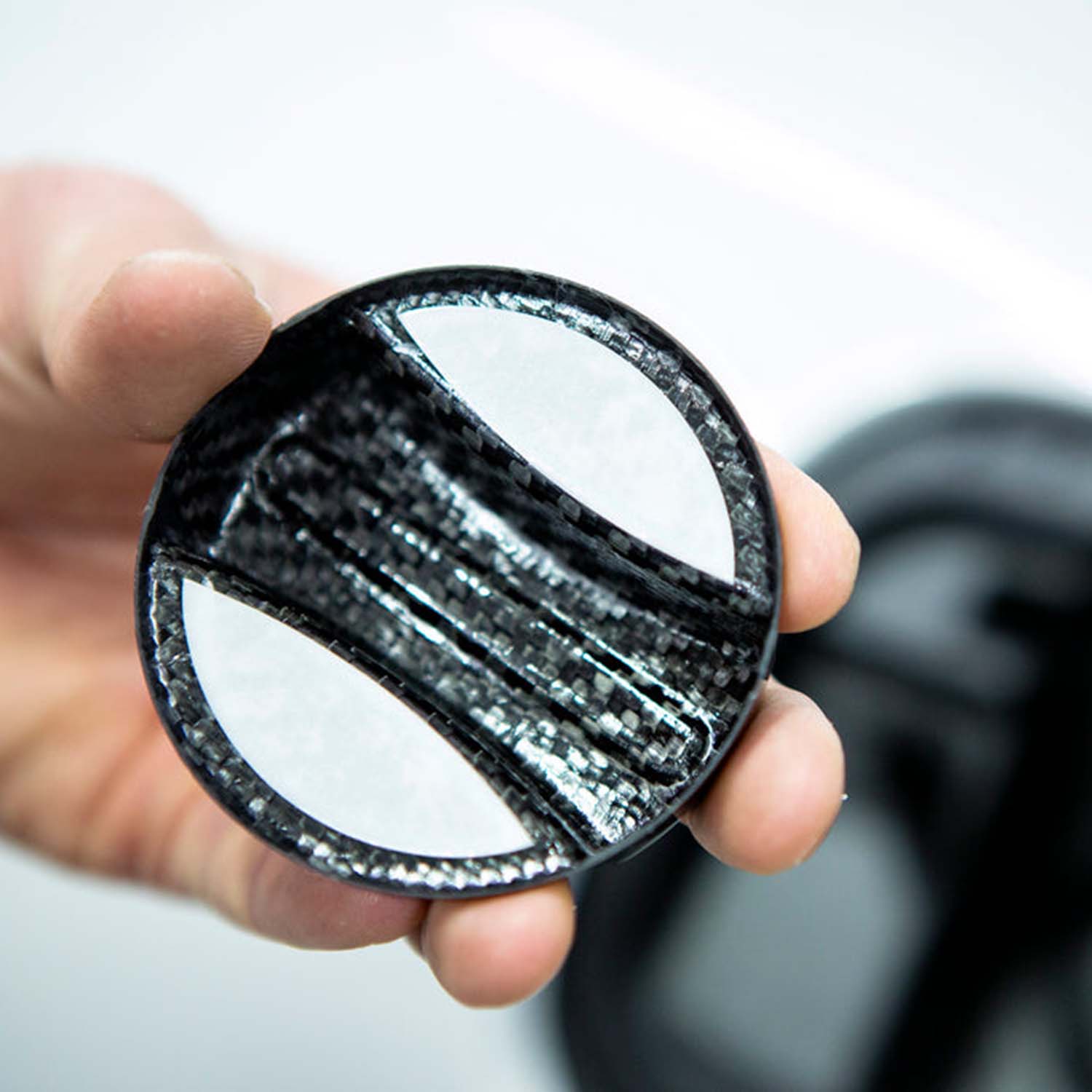 Genuine BMW M Performance Carbon Fibre Fuel Filler Cap Cover (M2/M3/M4 Etc)-R44 Performance