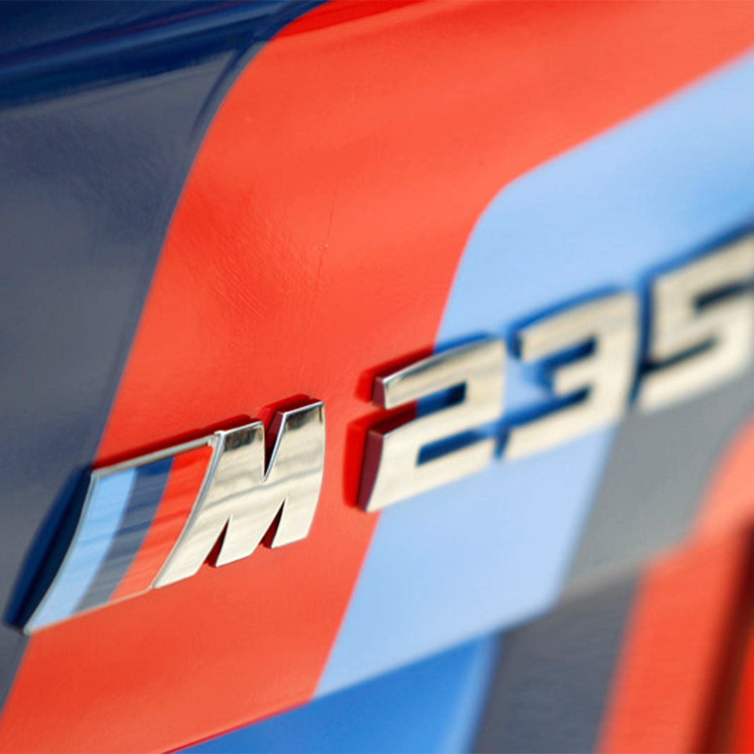 Genuine BMW M235i Replacement Badge In Silver 51128055967