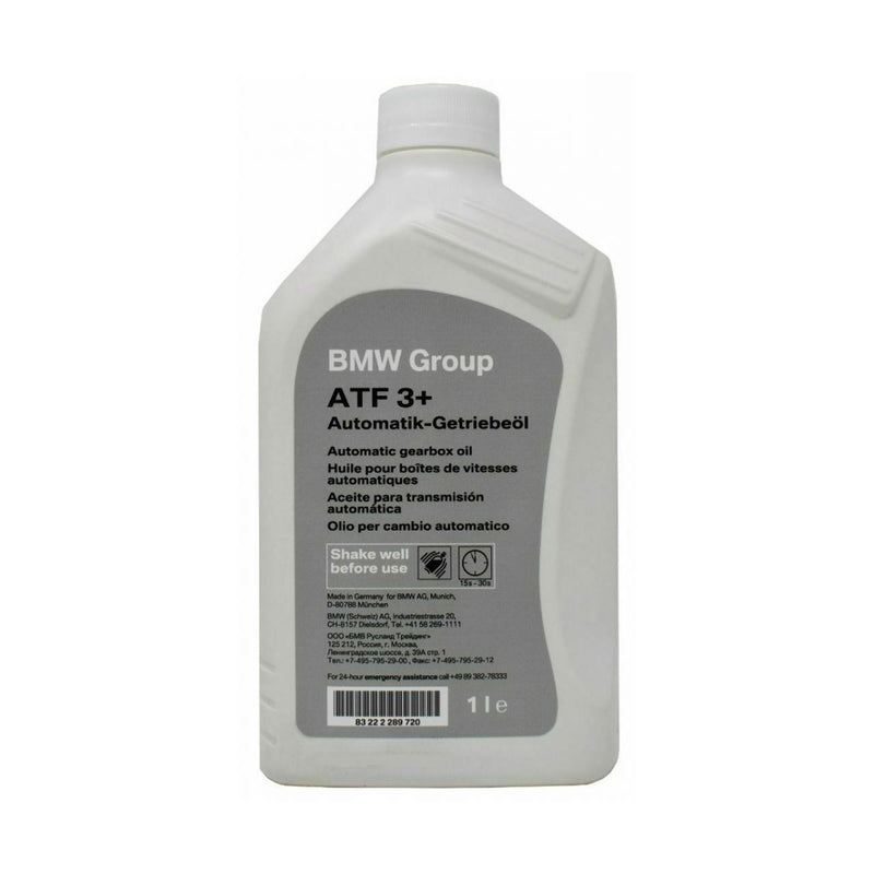 Genuine BMW ZF 8 Speed Transmission Oil ATF 3+ 1000ml 83222289720 - R44 Performance