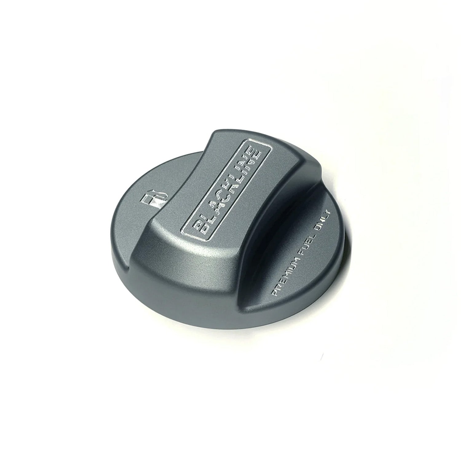 GoldenWrench BMW BLACKLINE "Premium Fuel Only" Performance Fuel Cap Cover for BMW (2010+)