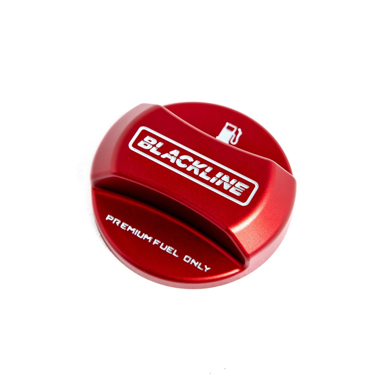GoldenWrench BMW BLACKLINE "Premium Fuel Only" Performance Fuel Cap Cover for BMW (2010+)