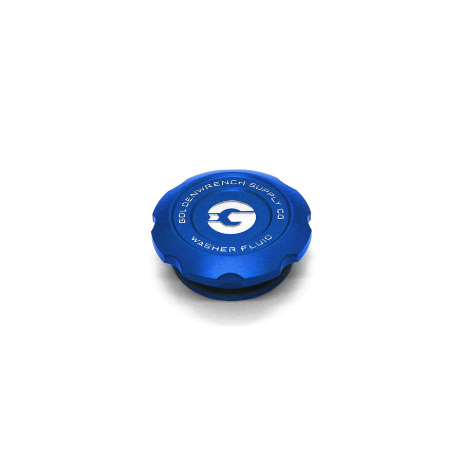 GoldenWrench BMW F Series BLACKLINE Billet Washer Fluid Cap