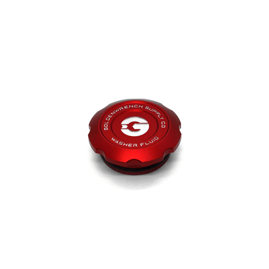 GoldenWrench BMW F Series BLACKLINE Billet Washer Fluid Cap
