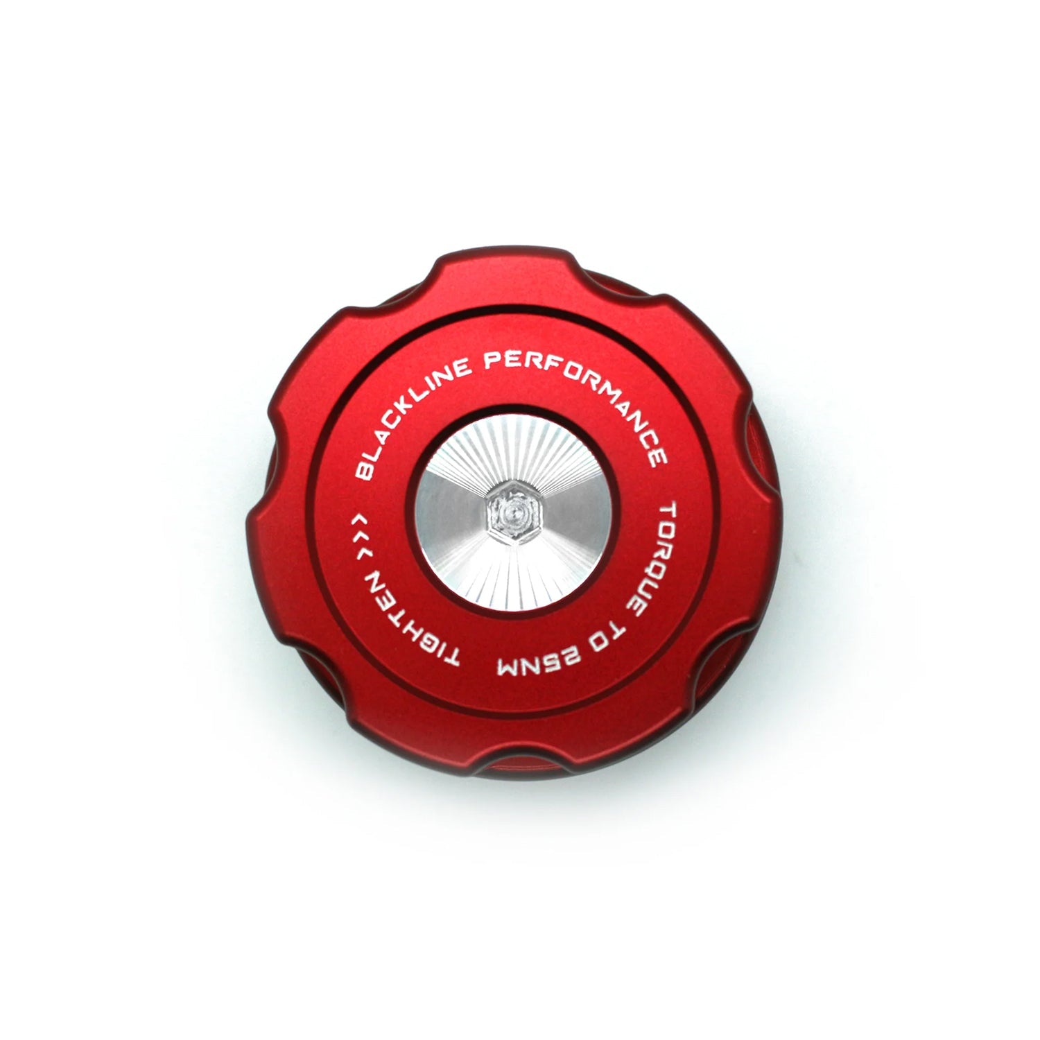 GoldenWrench BMW F Series BLACKLINE Red Oil Filter Housing Cap For BMW F80, F82, F87 S55 and N55 Engine