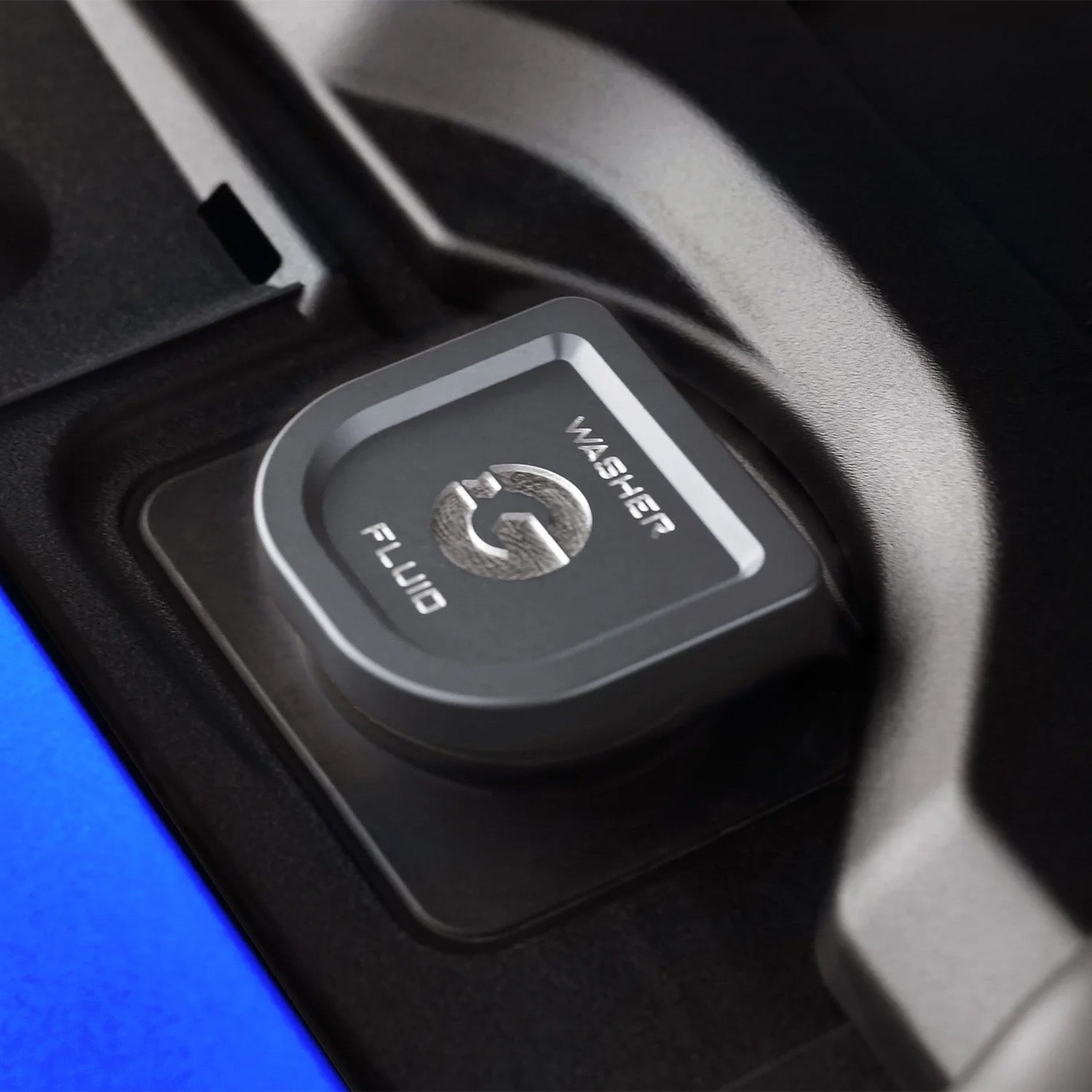 GoldenWrench Blackline Washer Fluid Cap - BMW G87 M2, G80 M3, G82 M4