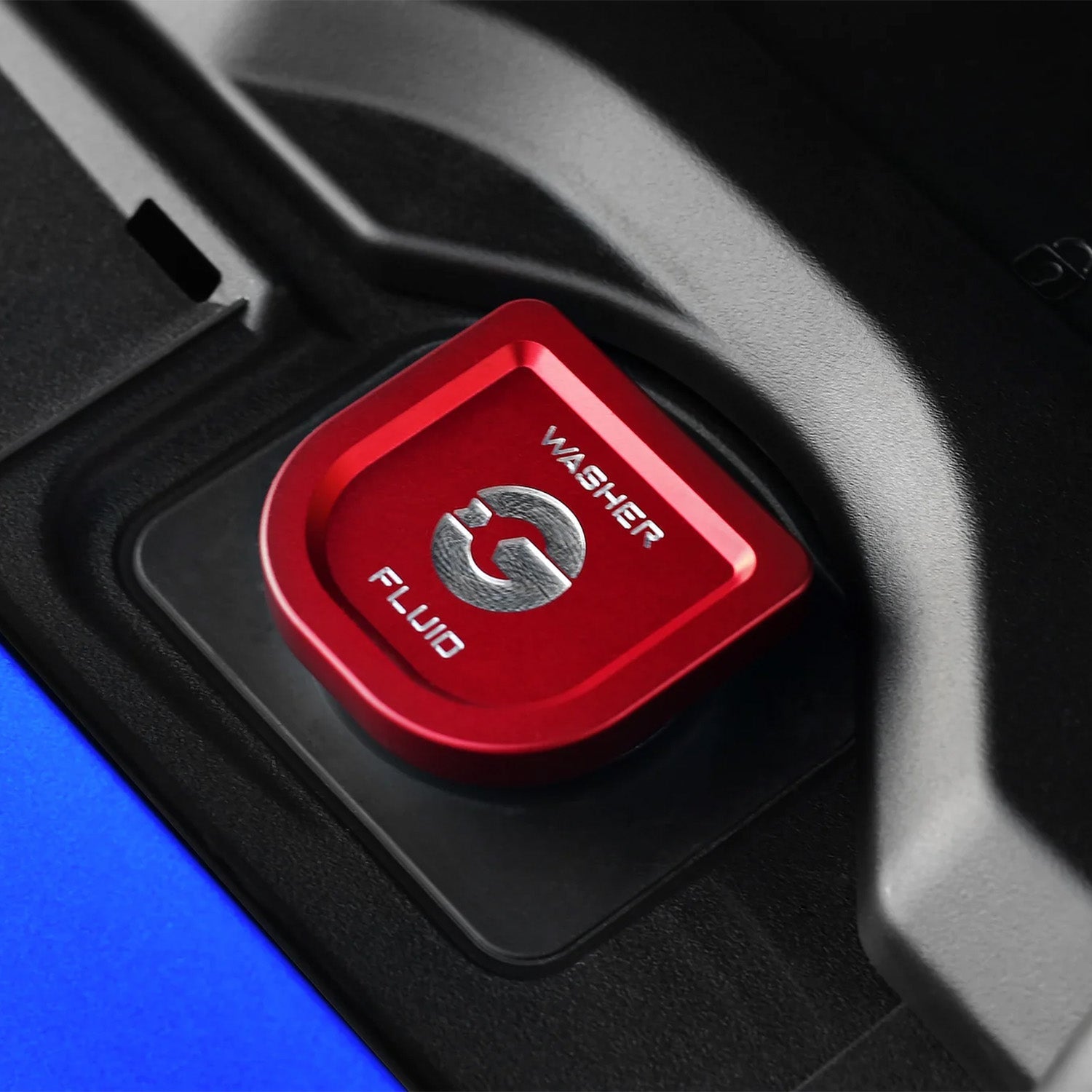 GoldenWrench Blackline Washer Fluid Cap - BMW G87 M2, G80 M3, G82 M4