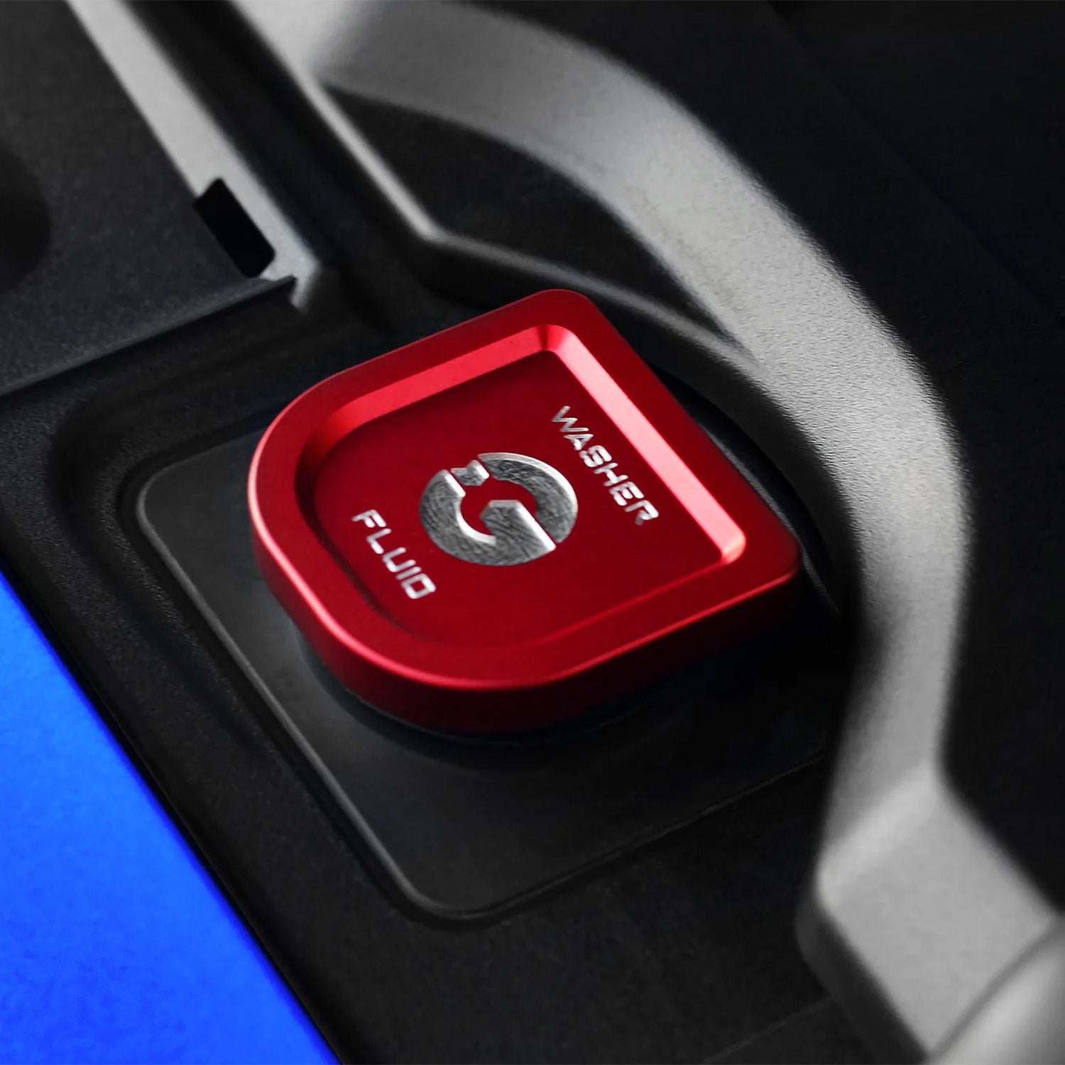 GoldenWrench Blackline Washer Fluid Cap - BMW G87 M2, G80 M3, G82 M4