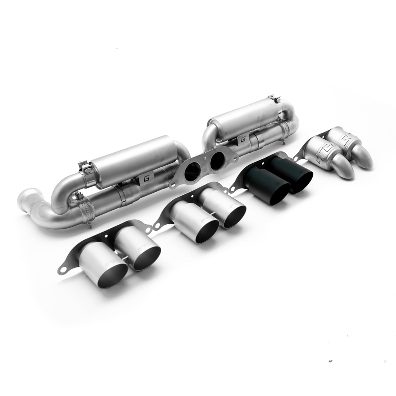 Grail Automotive Porsche 911 GT3 RS Exhaust System With Different Tailpipe Options