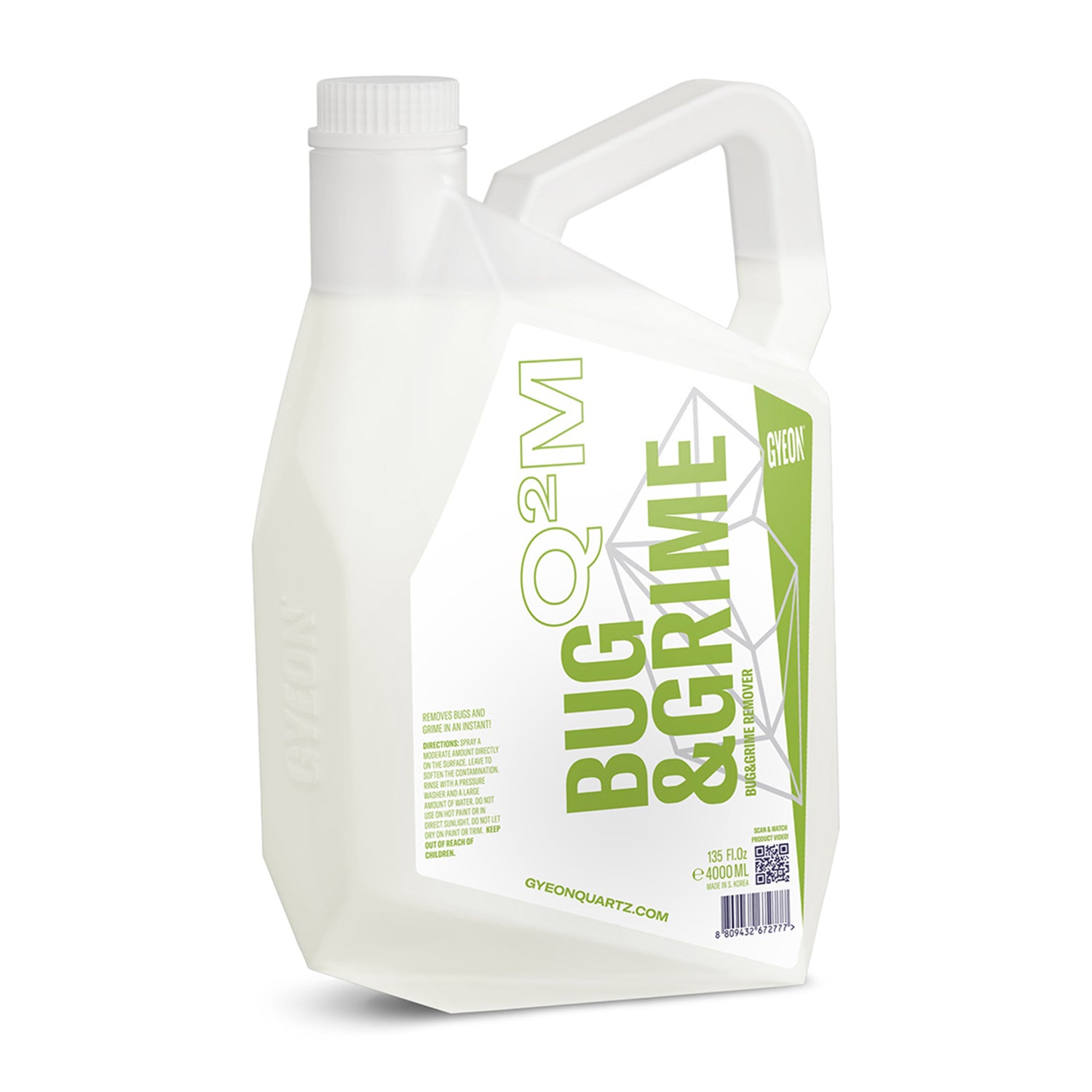 Gyeon Q2M Bug & Grime 4000ml Jug - Available At R44 Detailing