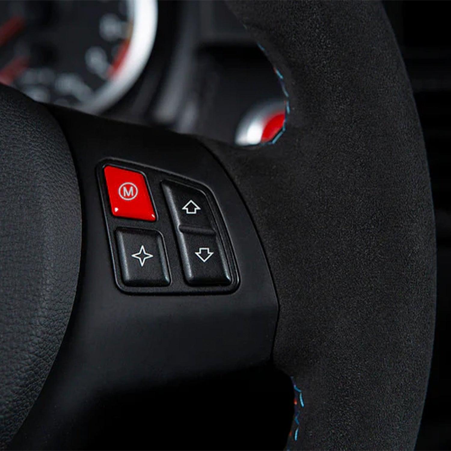 IND BMW M3 M Steering Wheel Button In Red (E90/E92/E93)-R44 Performance
