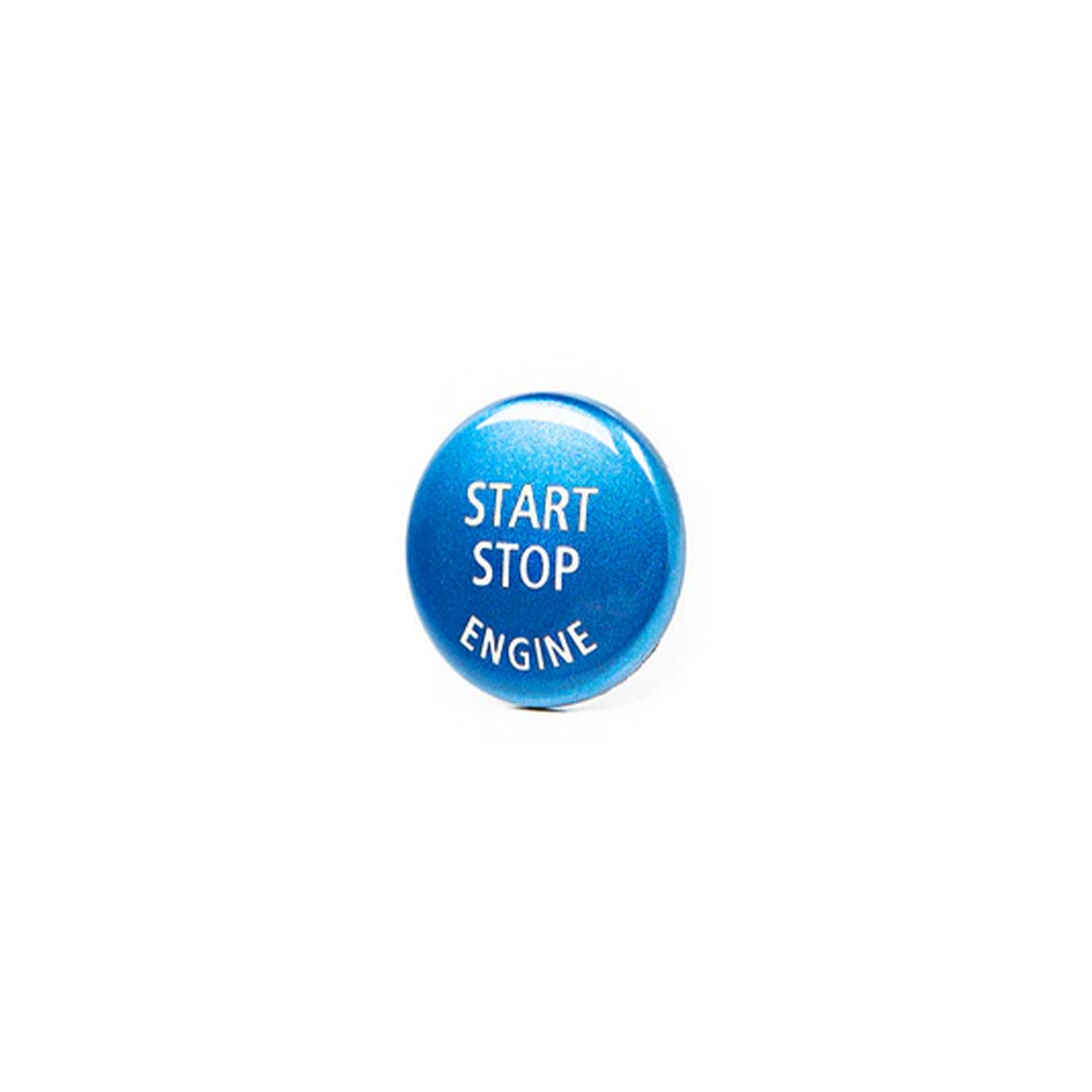 IND BMW M3/3 Series Start-Stop Engine Button In Blue (E90/E92/E93)-R44 Performance