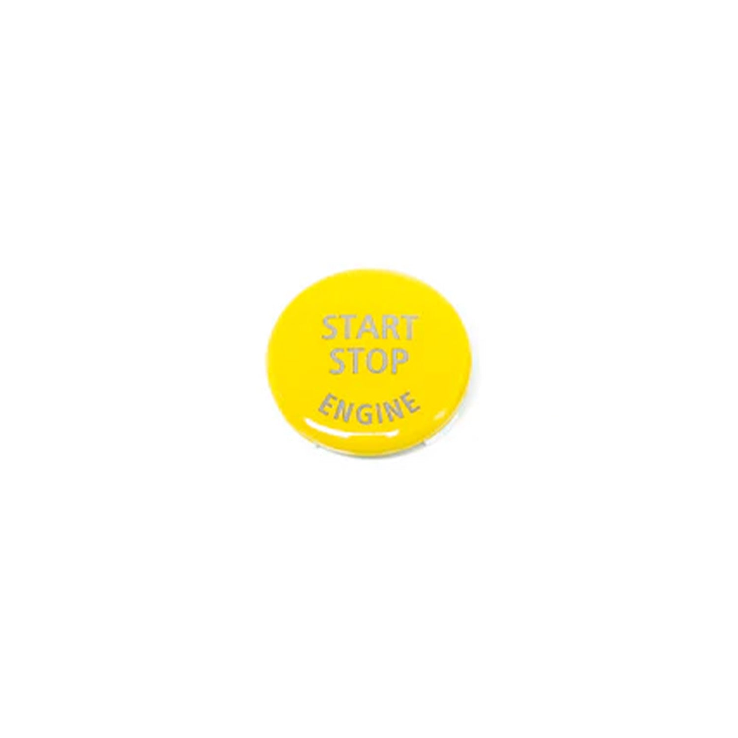 IND BMW M3/3 Series Start-Stop Engine Button In Yellow (E90/E92/E93)-R44 Performance