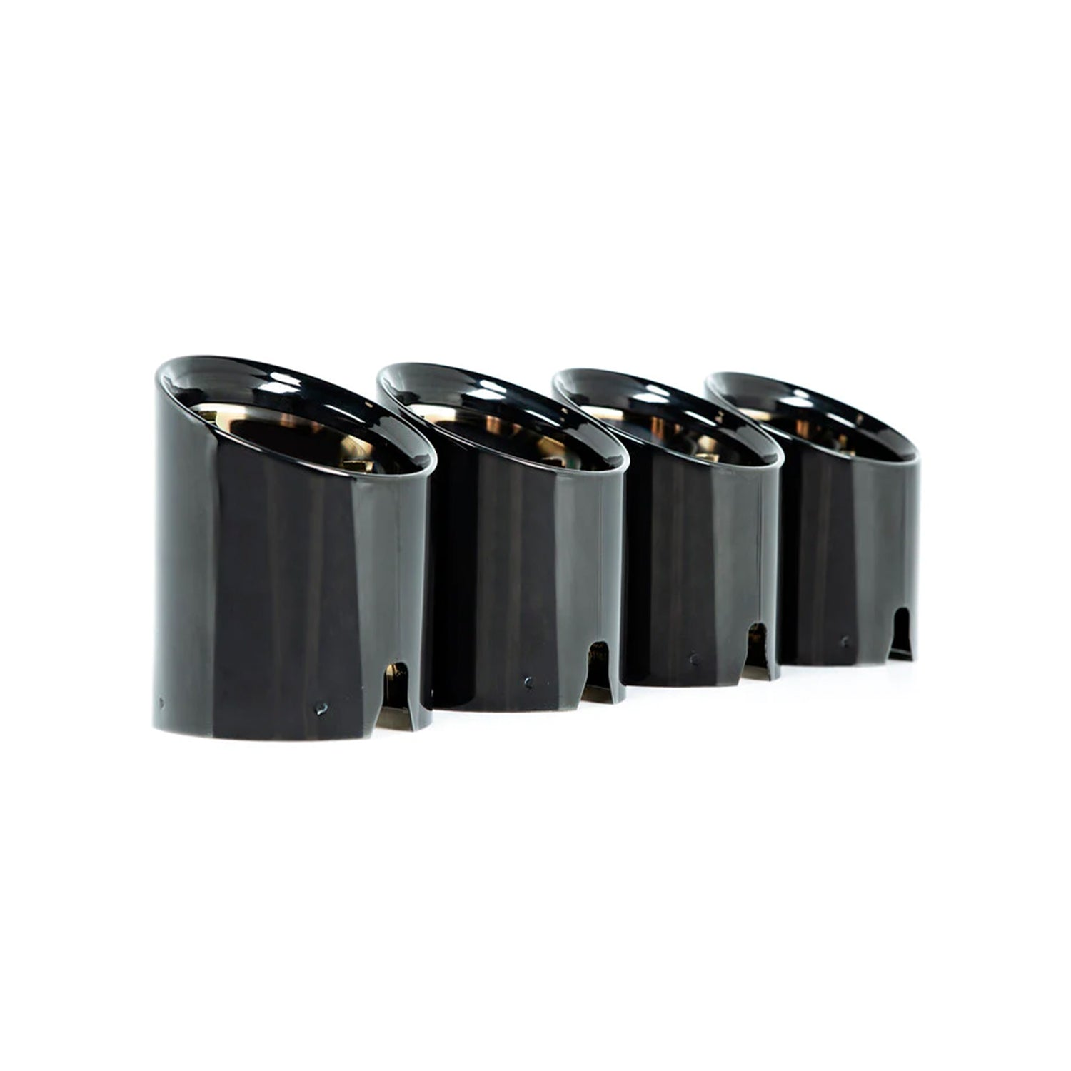 IND BMW M3/M4 Exhaust Tips In Black Chrome (G80/G82/G83)-R44 Performance