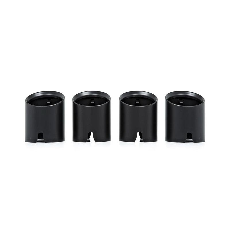 IND BMW M3/M4 Exhaust Tips In Matte Black (G80/G82/G83)-R44 Performance