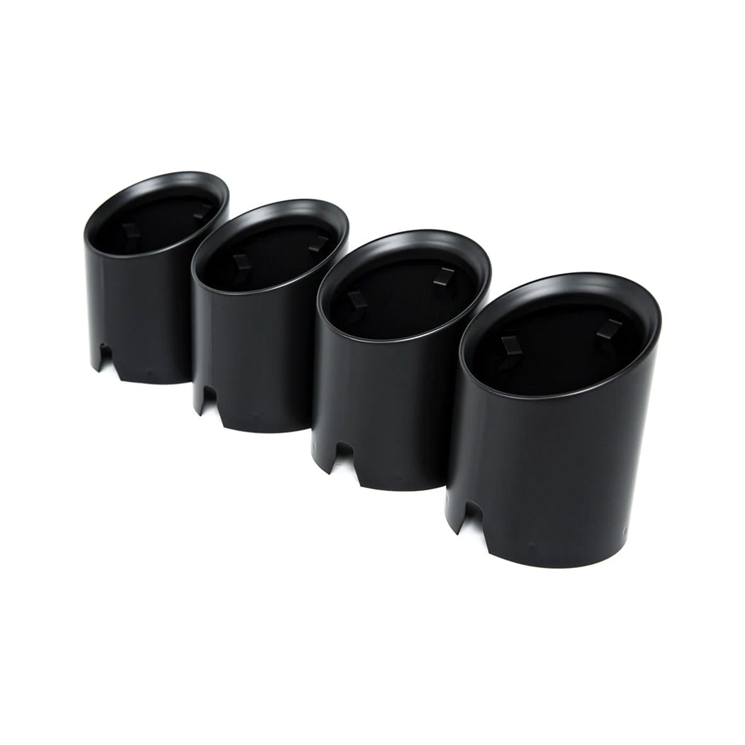 IND BMW M3/M4 Exhaust Tips In Matte Black (G80/G82/G83)-R44 Performance
