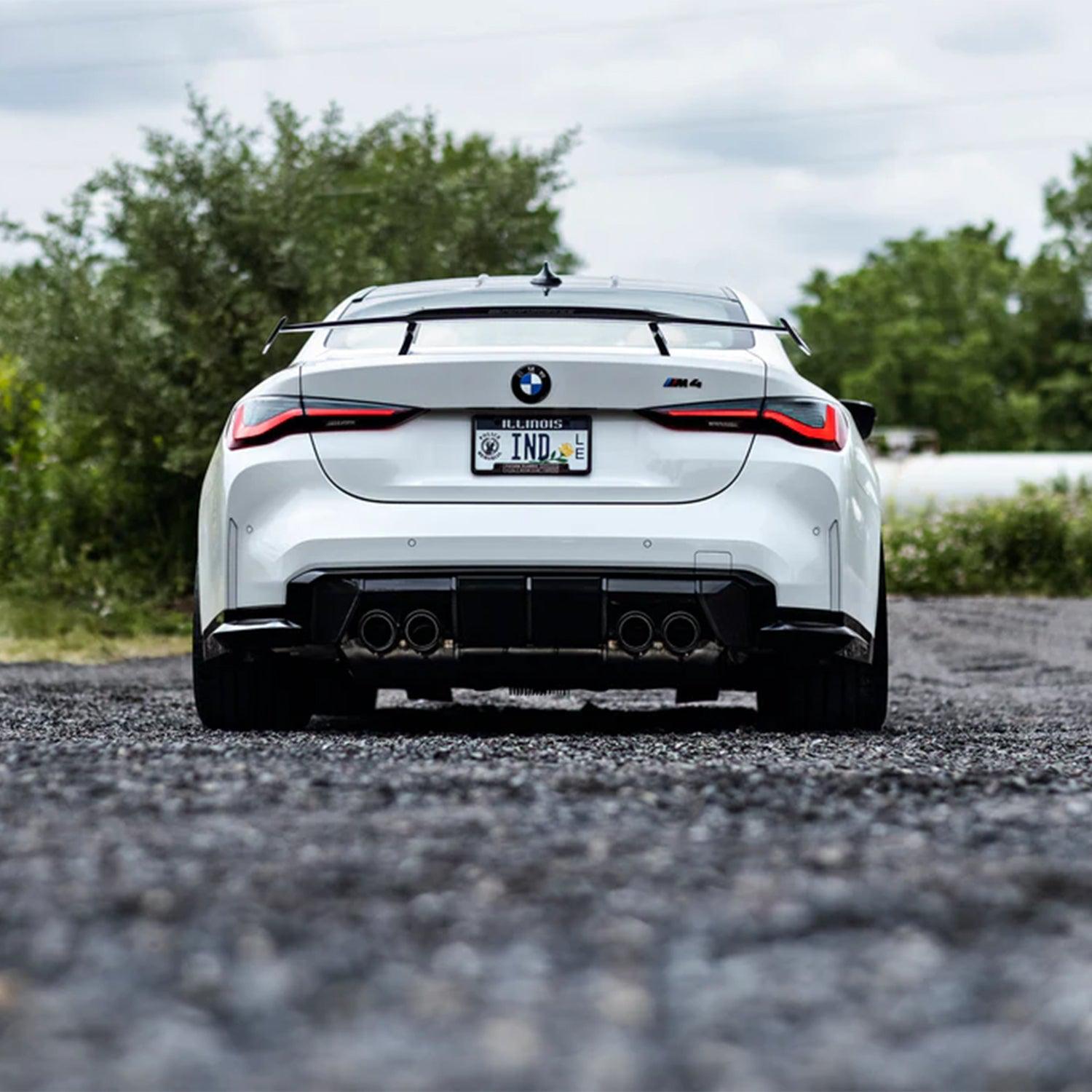 IND BMW M3/M4 Painted Rear Reflector Set (G80/G82/G83)-R44 Performance
