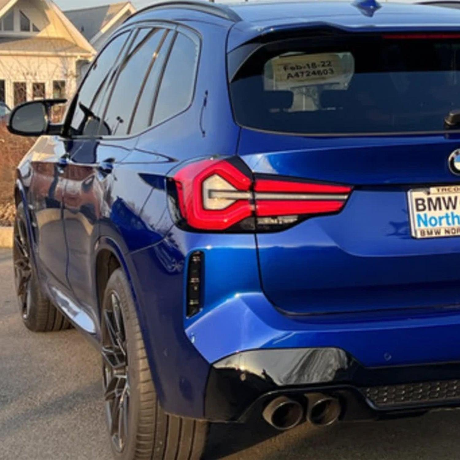 IND BMW X3M/X4M Pre-LCI Rear Reflector Insert Set (F97/F98)-R44 Performance