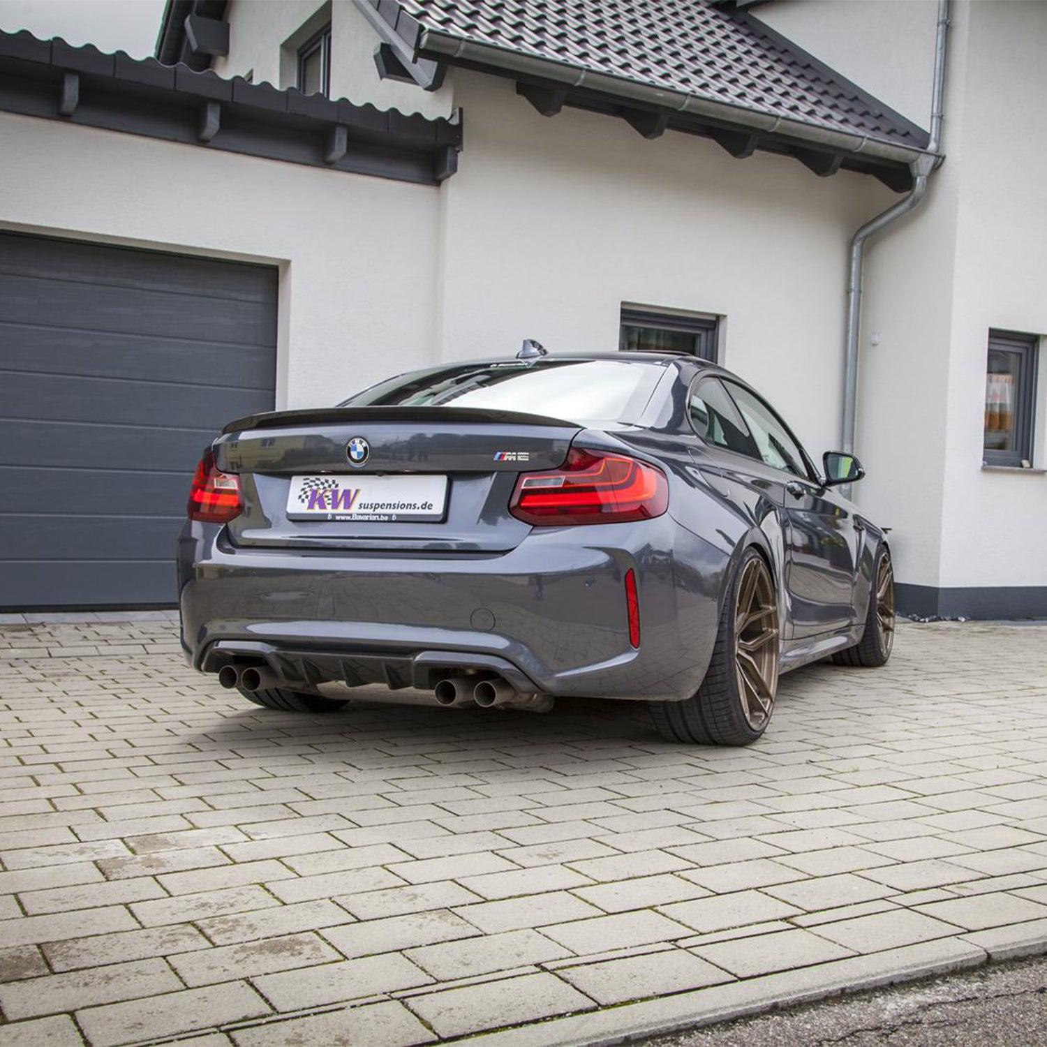 KW BMW M2 Clubsport V4 Coilover Kit (F87) with 3-Way Adjustment-R44 Performance