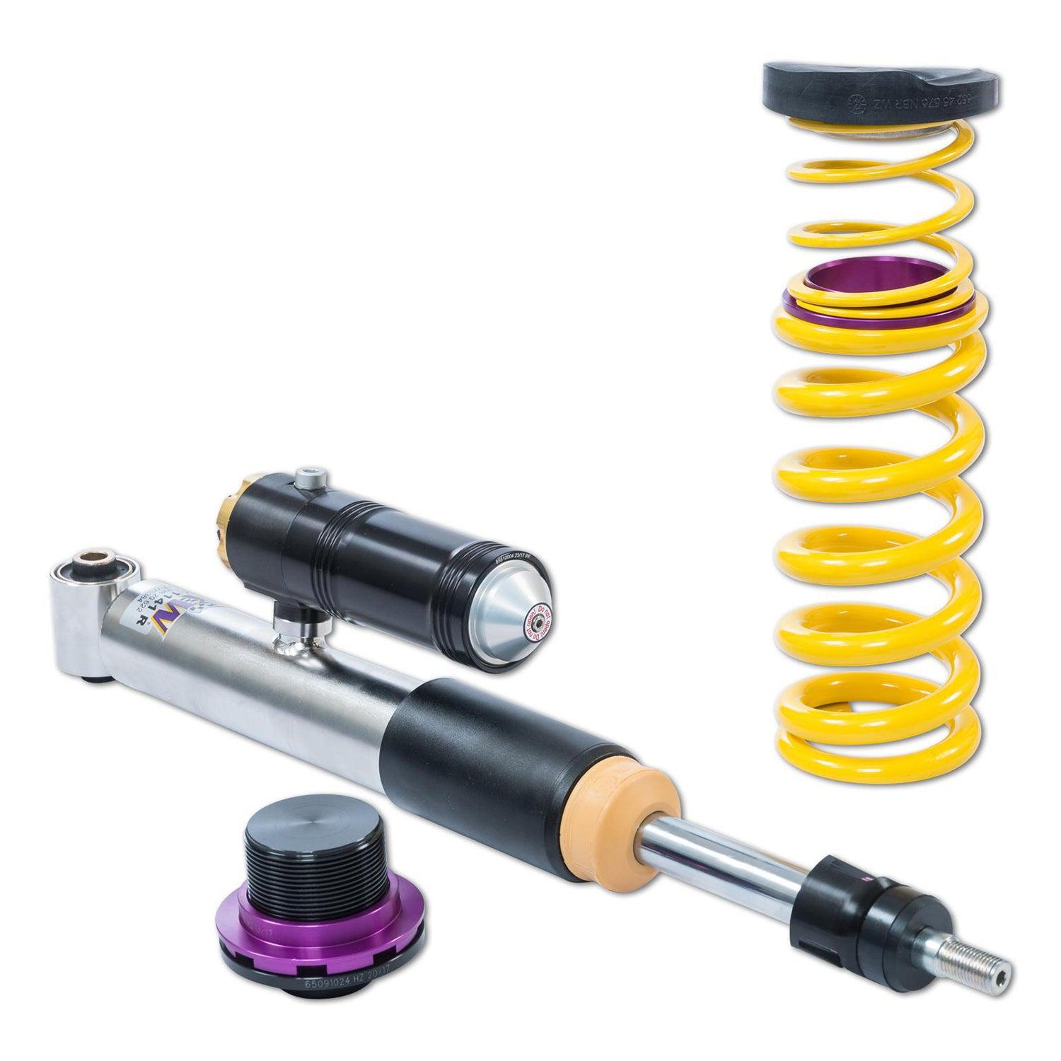 KW BMW M2 Clubsport V4 Coilover Kit (F87) with 3-Way Adjustment-R44 Performance