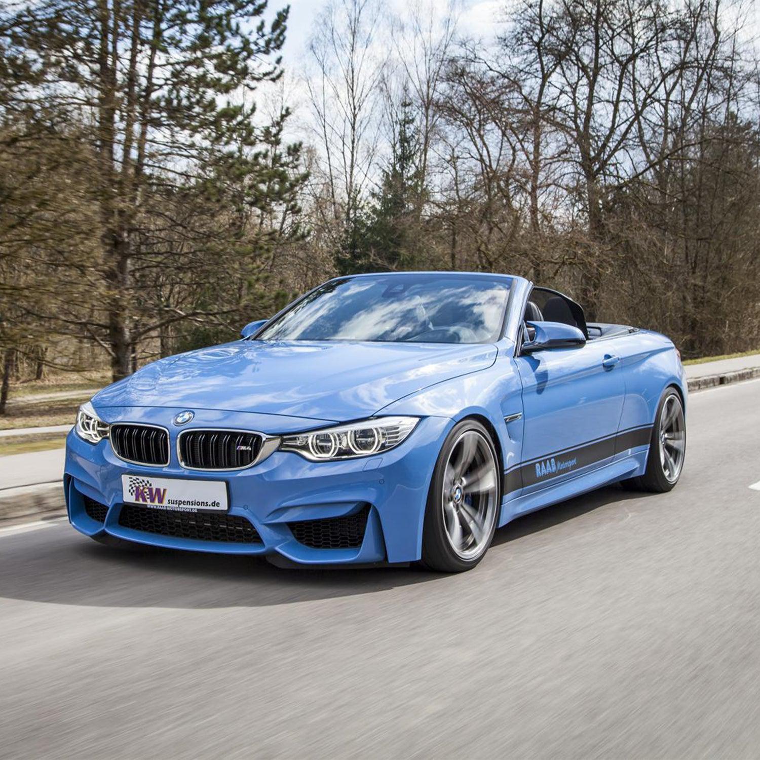 KW BMW M4 & M4 Competition Height Adjustable Lowering Spring Kit (F83)-R44 Performance