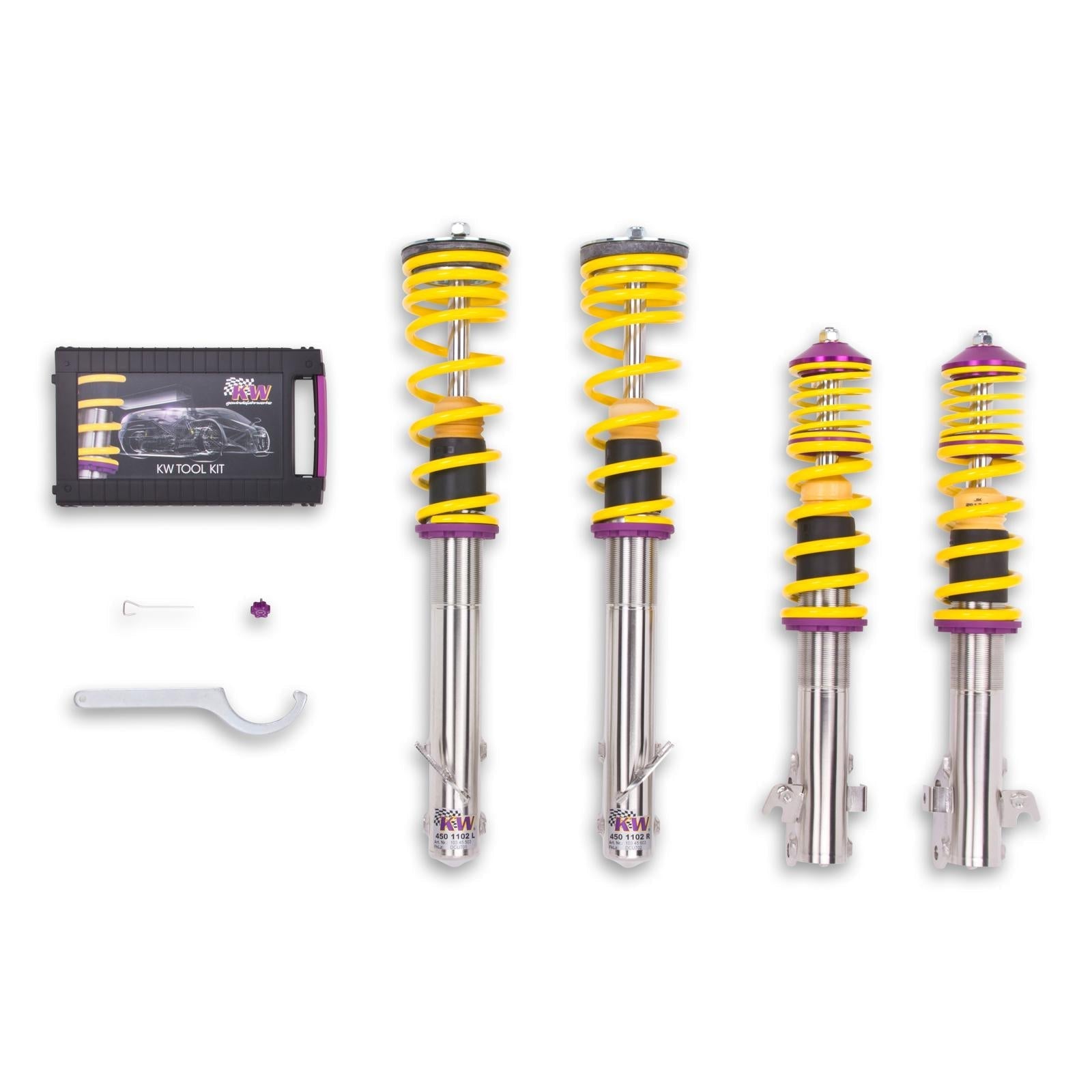 KW BMW Z4/Toyota Mk5 Supra V1 Coilover Kit (G29/A90) inc. Deactivation for Electronic Damper-R44 Performance