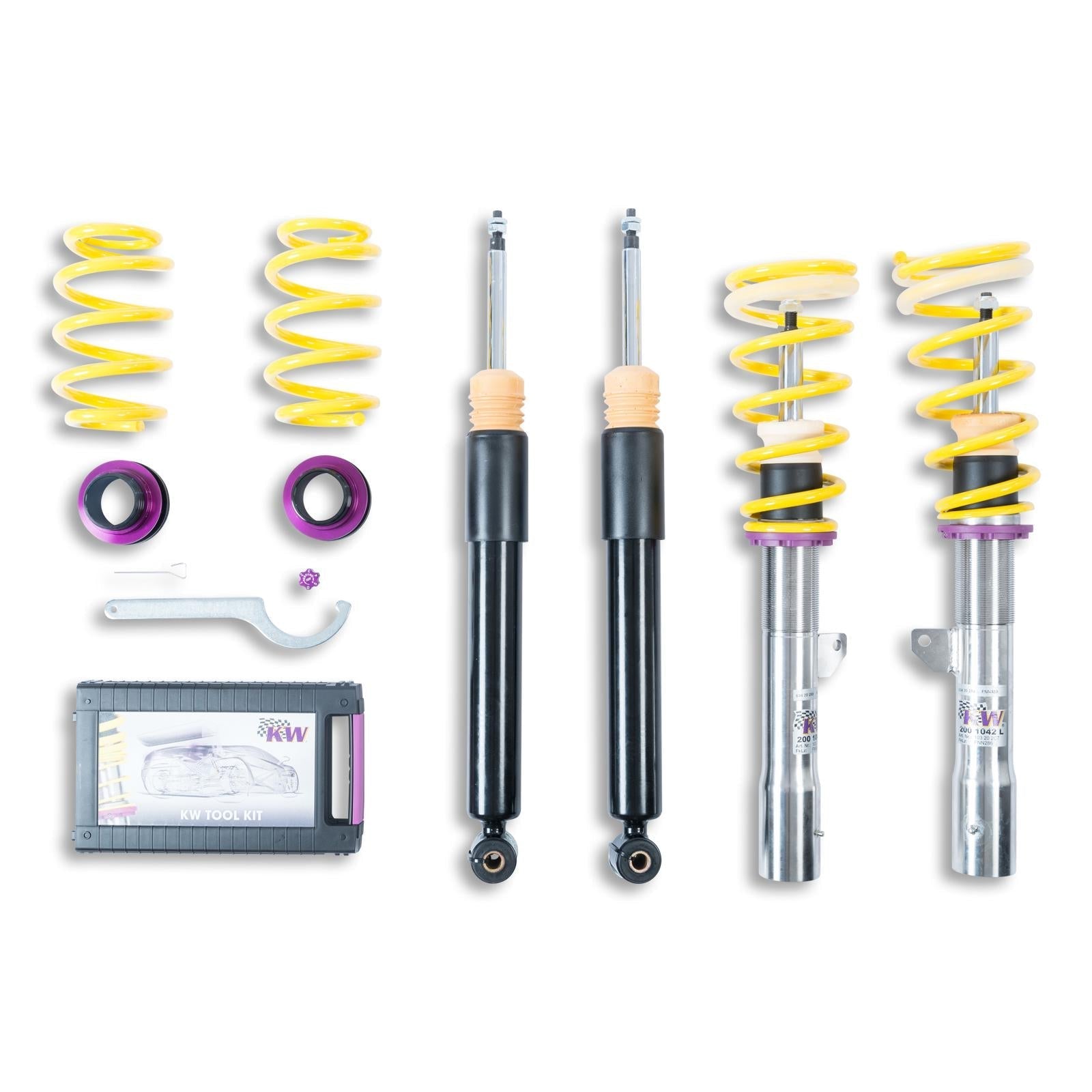 KW BMW Z4/Toyota Mk5 Supra V1 Coilover Kit (G29/A90) inc. Deactivation for Electronic Damper-R44 Performance